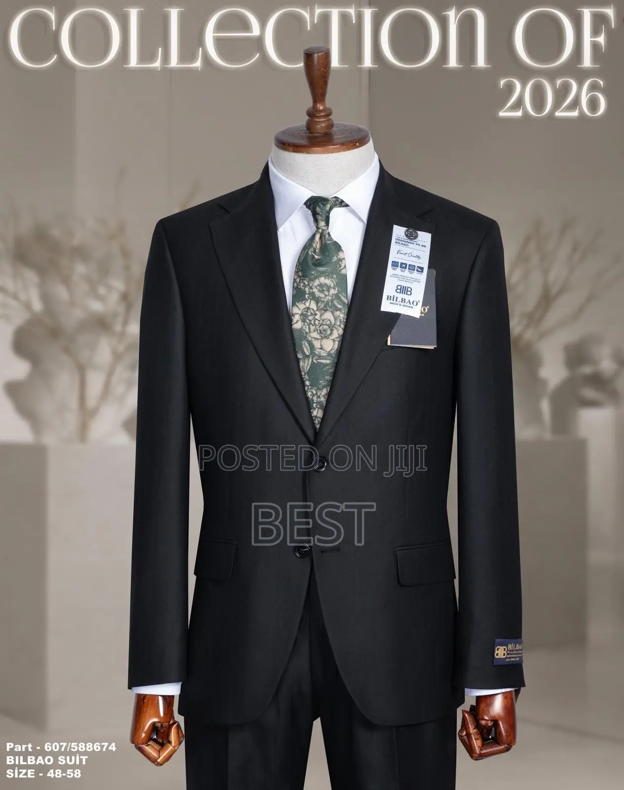 Italian Men’S Luxury Two Button Suit