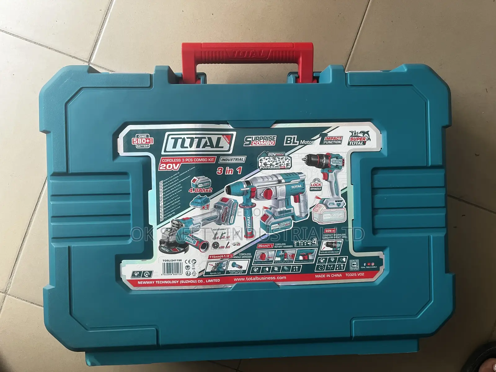 Cordless 3 in 1 Combo Kit ( Drilling ,Filling Screwing Machine )