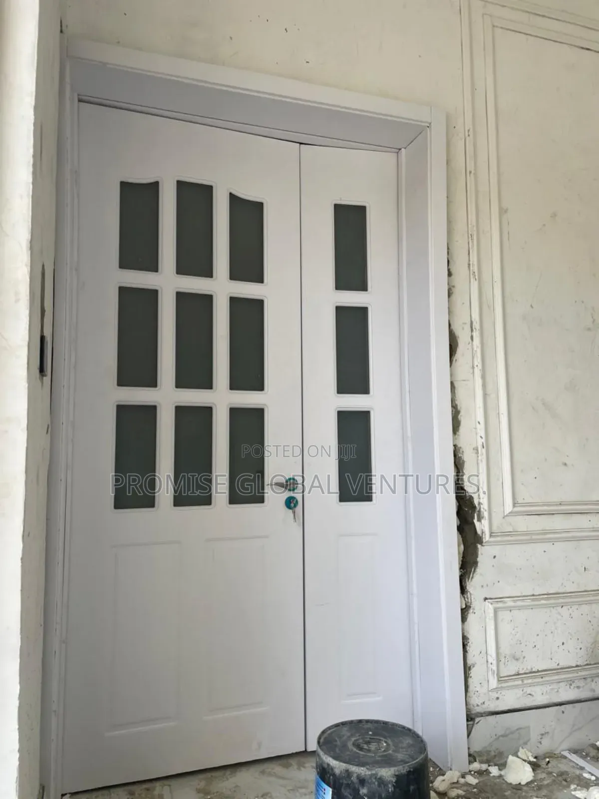 Wooden Door With Glass