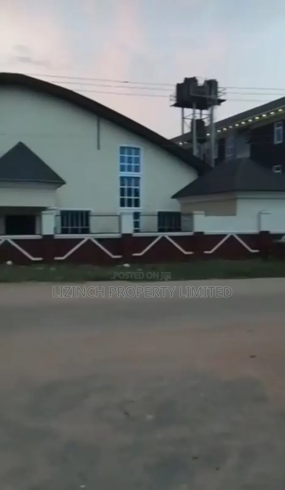 Large Event Centre for Sale Along Etete Road, on a 200ft by 200ft