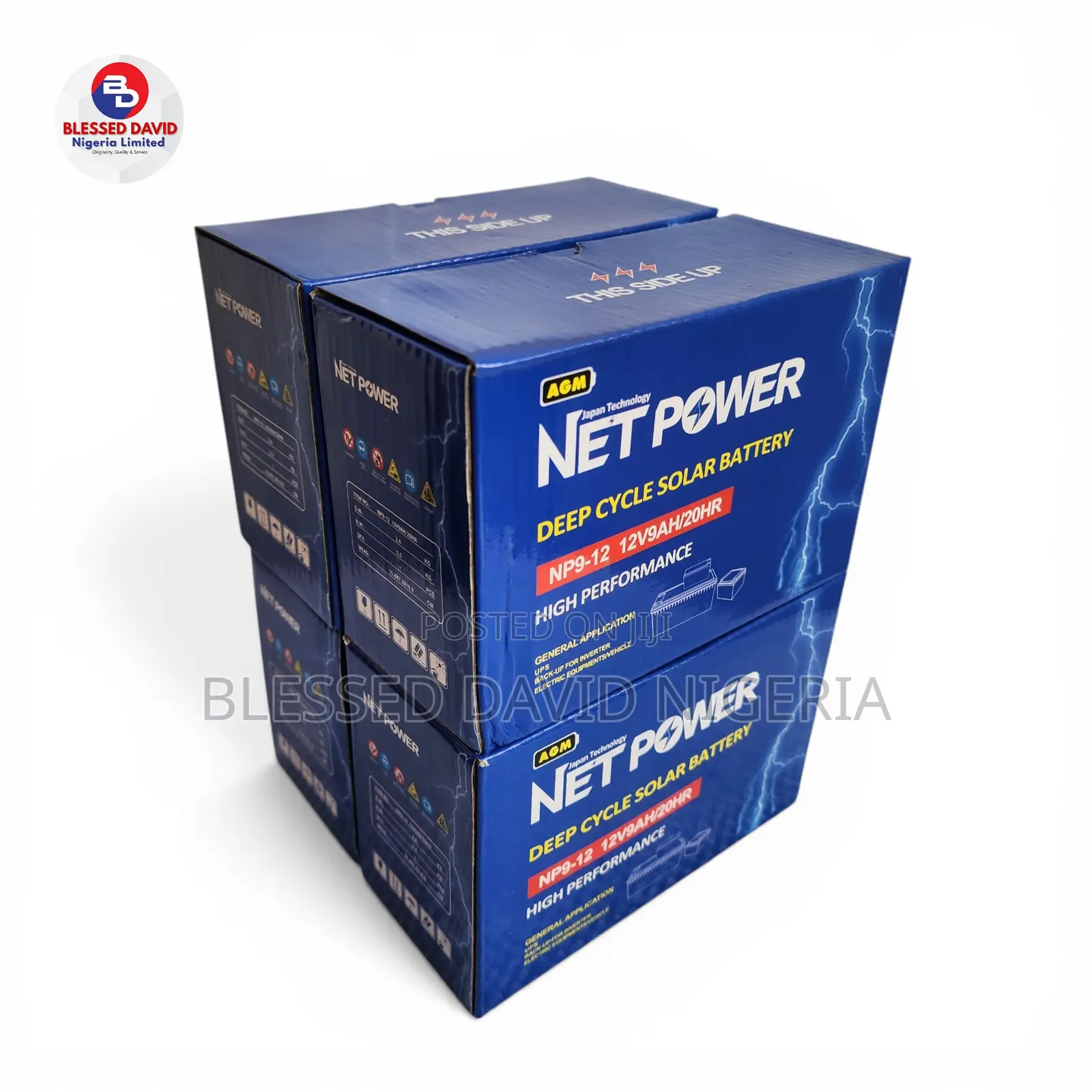 Net Power Deep Cycle 12v 9ah Replacement Battery