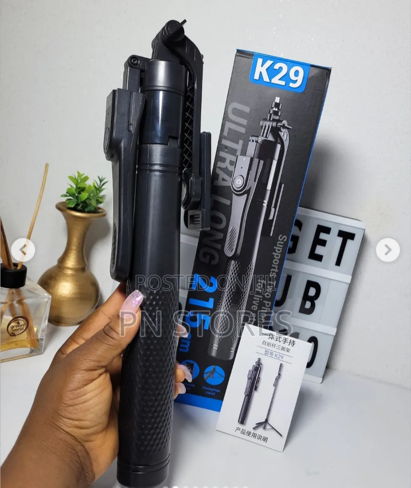 Ultra Long Adjustable Tripod Stand(215cm)