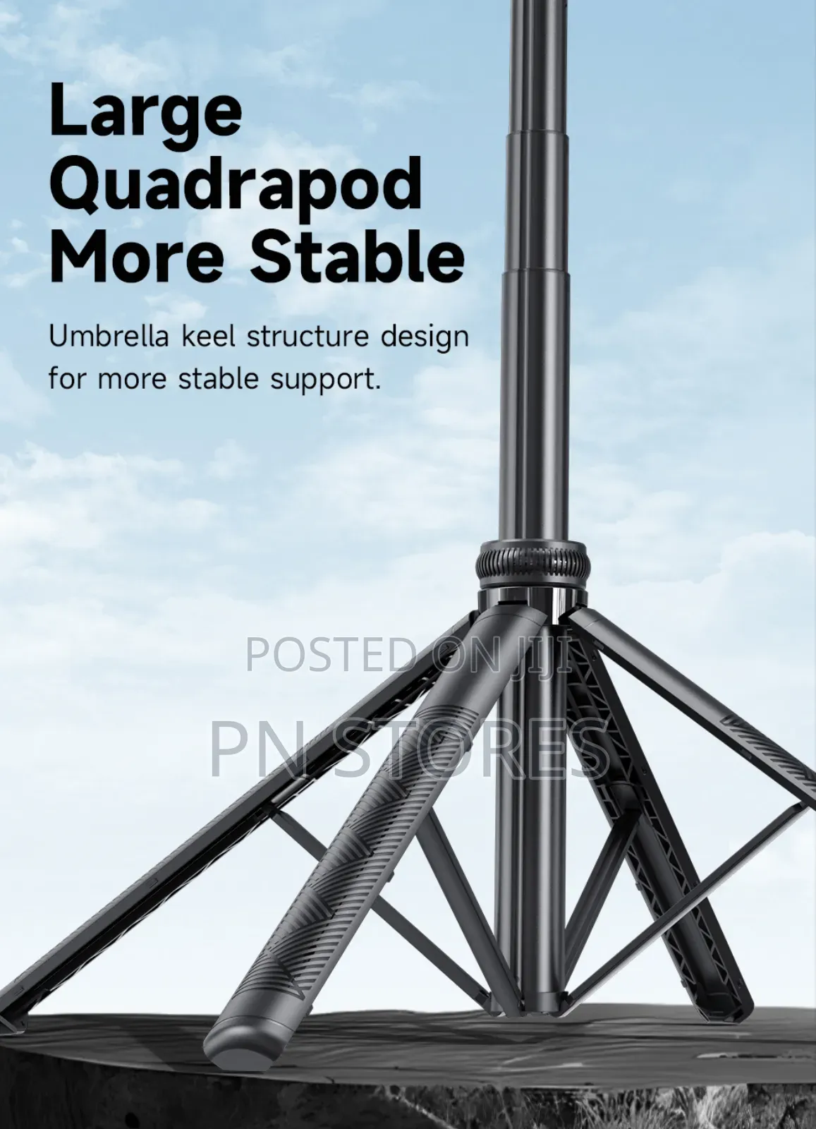 C17 Ai Face-Tracking Quadrapod Gimbal
 Tripod