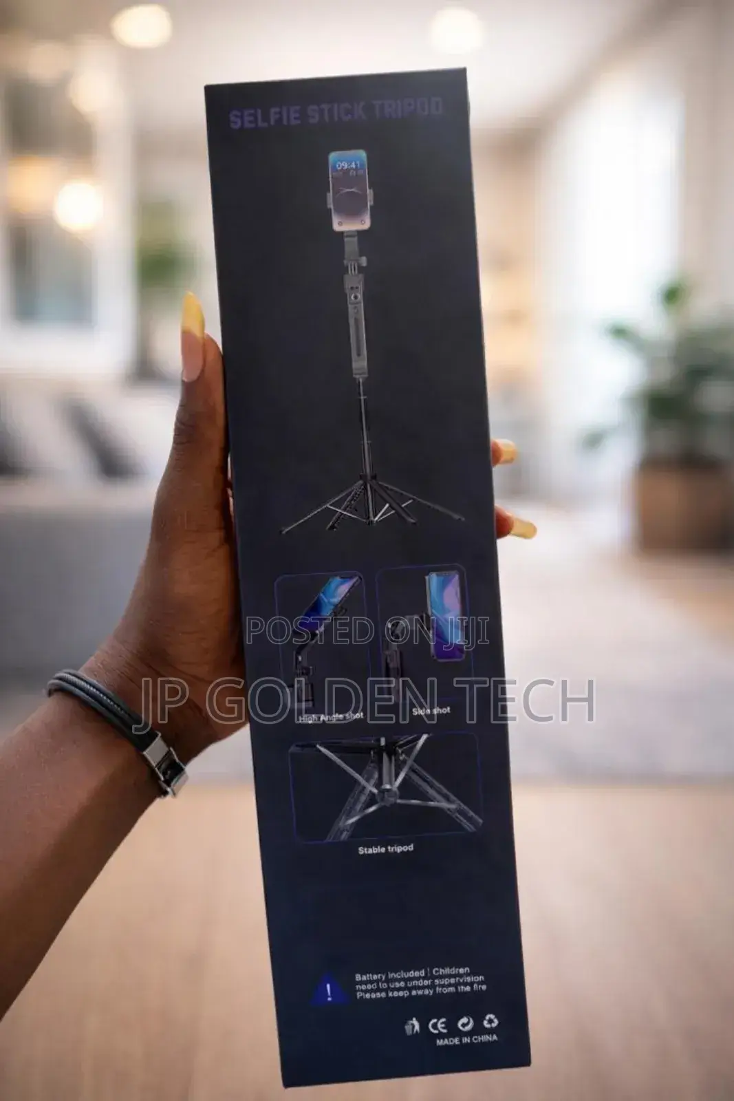 This Item Is an Ai-Powered Auto Face-Tracking Tripod and Selfie Stick