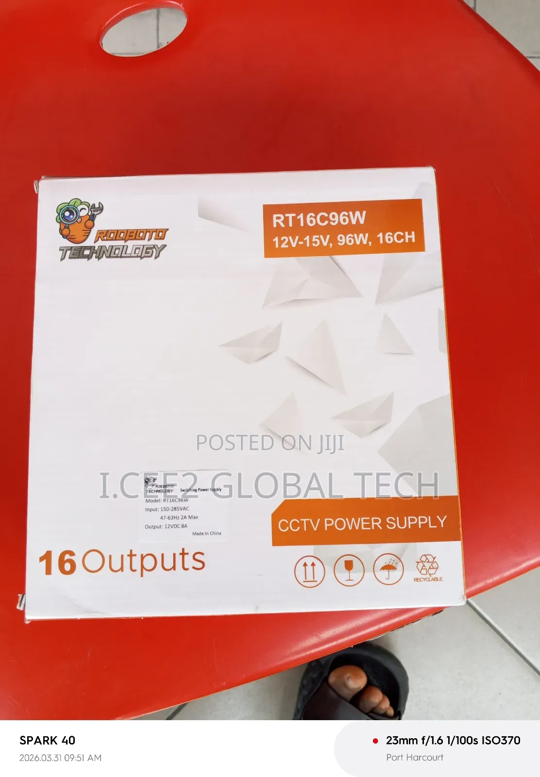 16 Output CCTV Power Supply