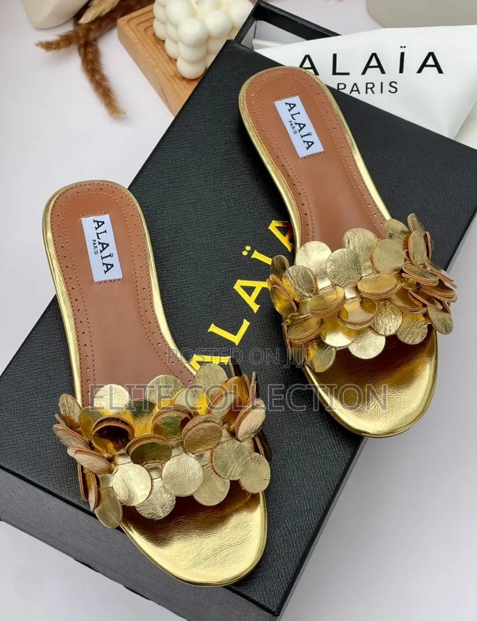 Alaia Quality Slippers Size 37-43