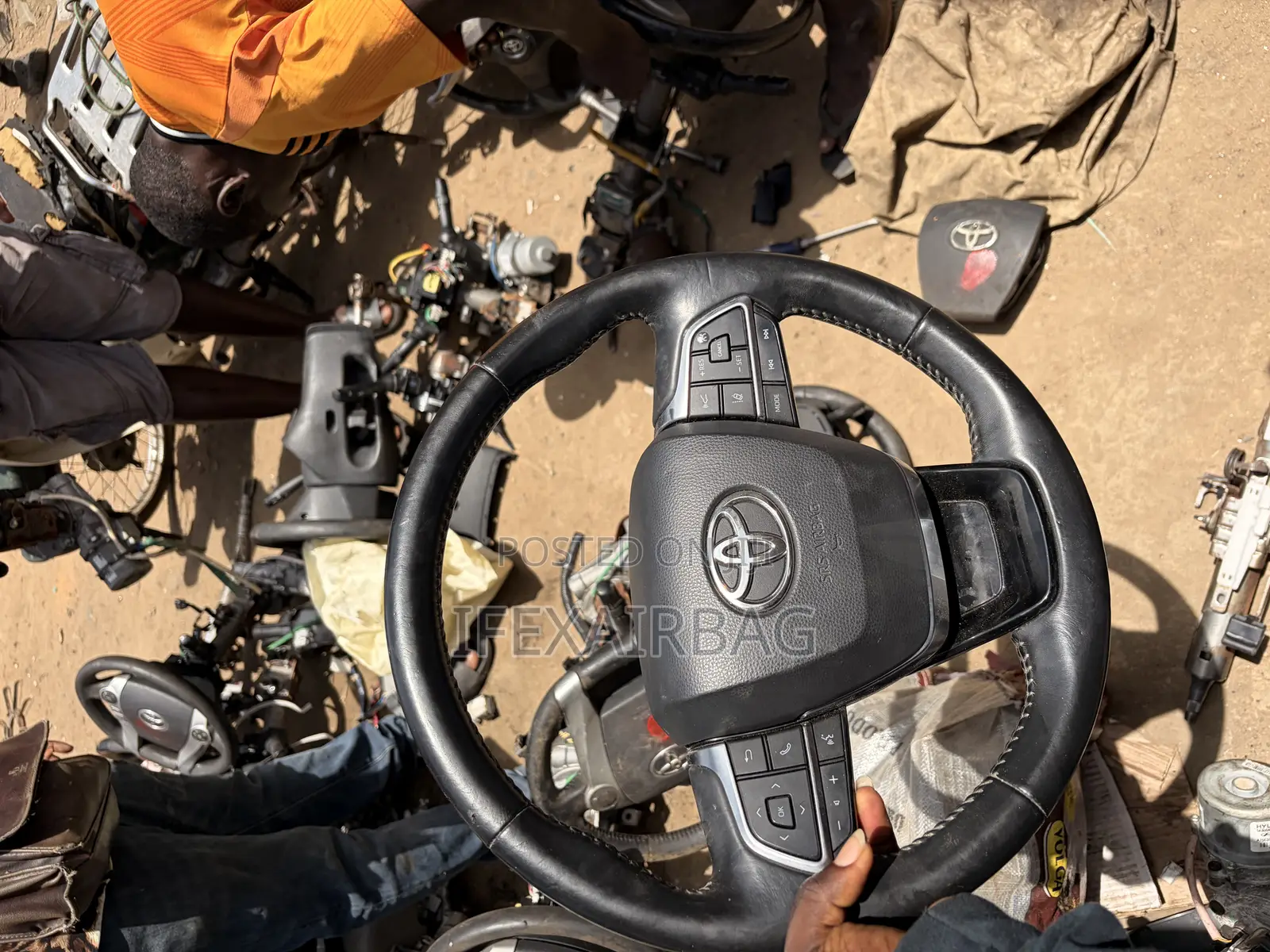 Complete Steering With Airbag Highlander 2020