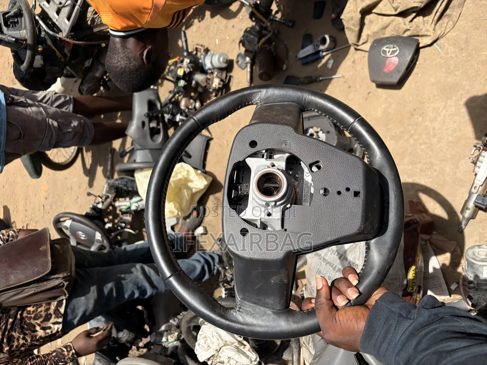 Complete Steering With Airbag Highlander 2020