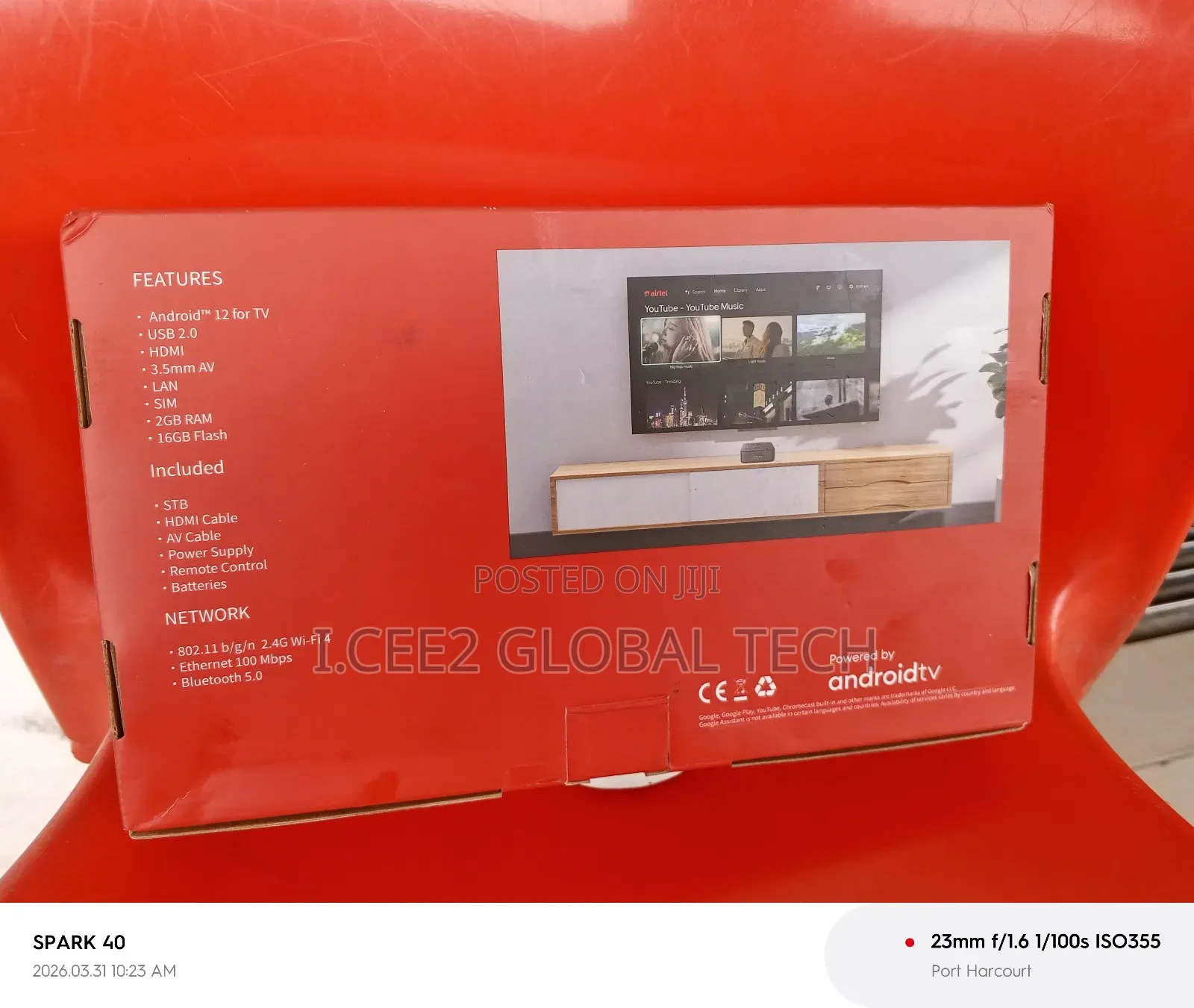 Airtel Router/Tv Box