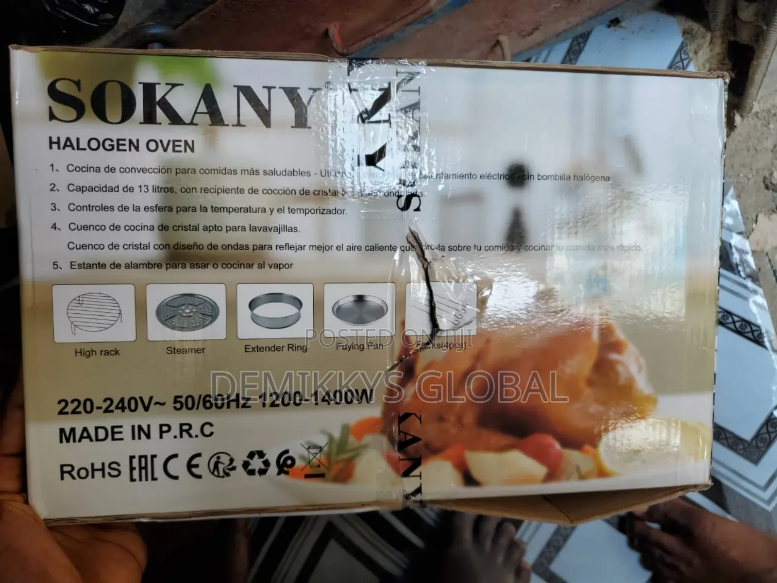 Sokany Stainless Steel Digital Meat Grinder
