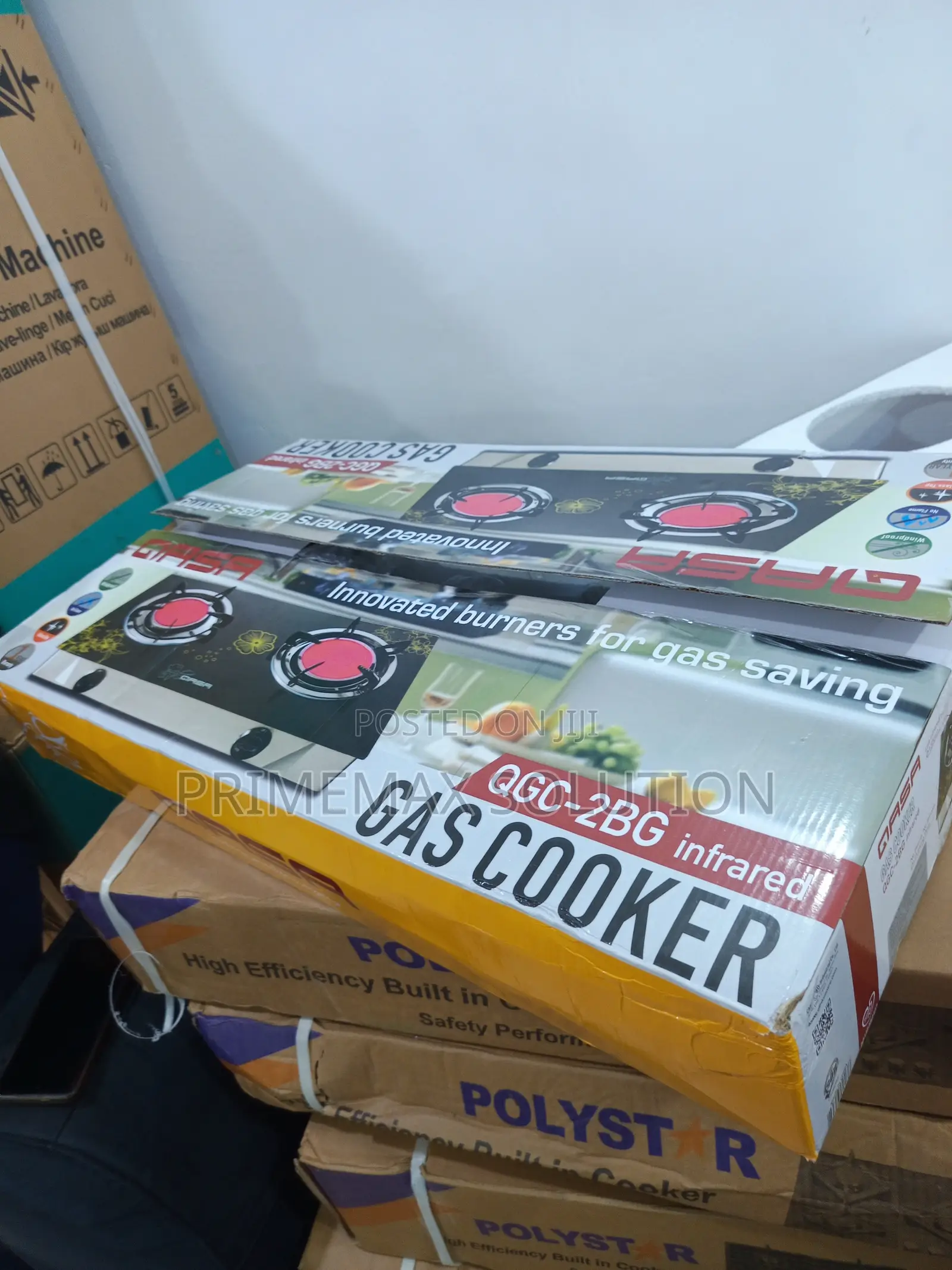 Original Qasa QGC-2b 2 Burner Gas Table Top – Brand New