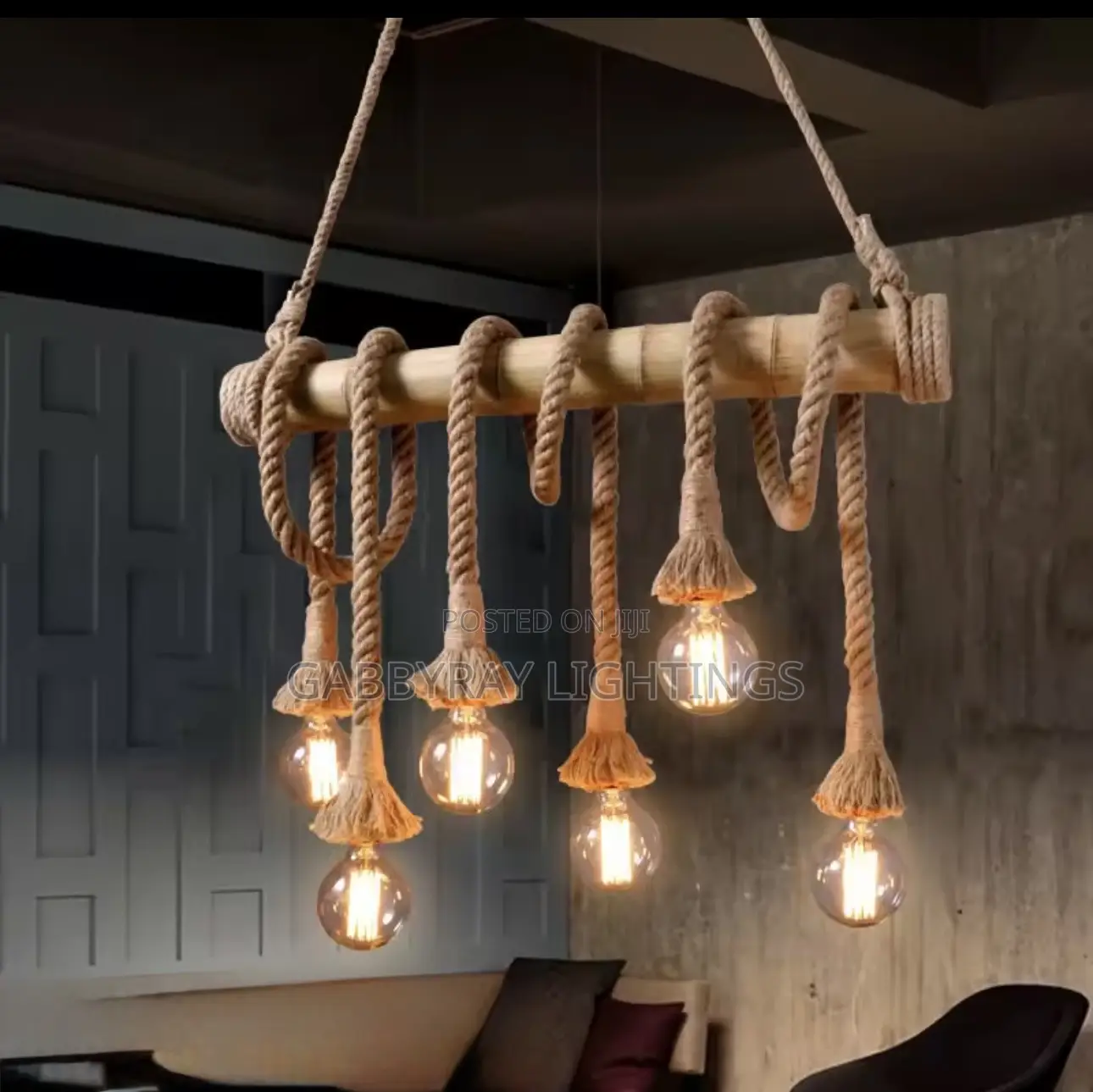 Bamboo Vintage Pendant Light