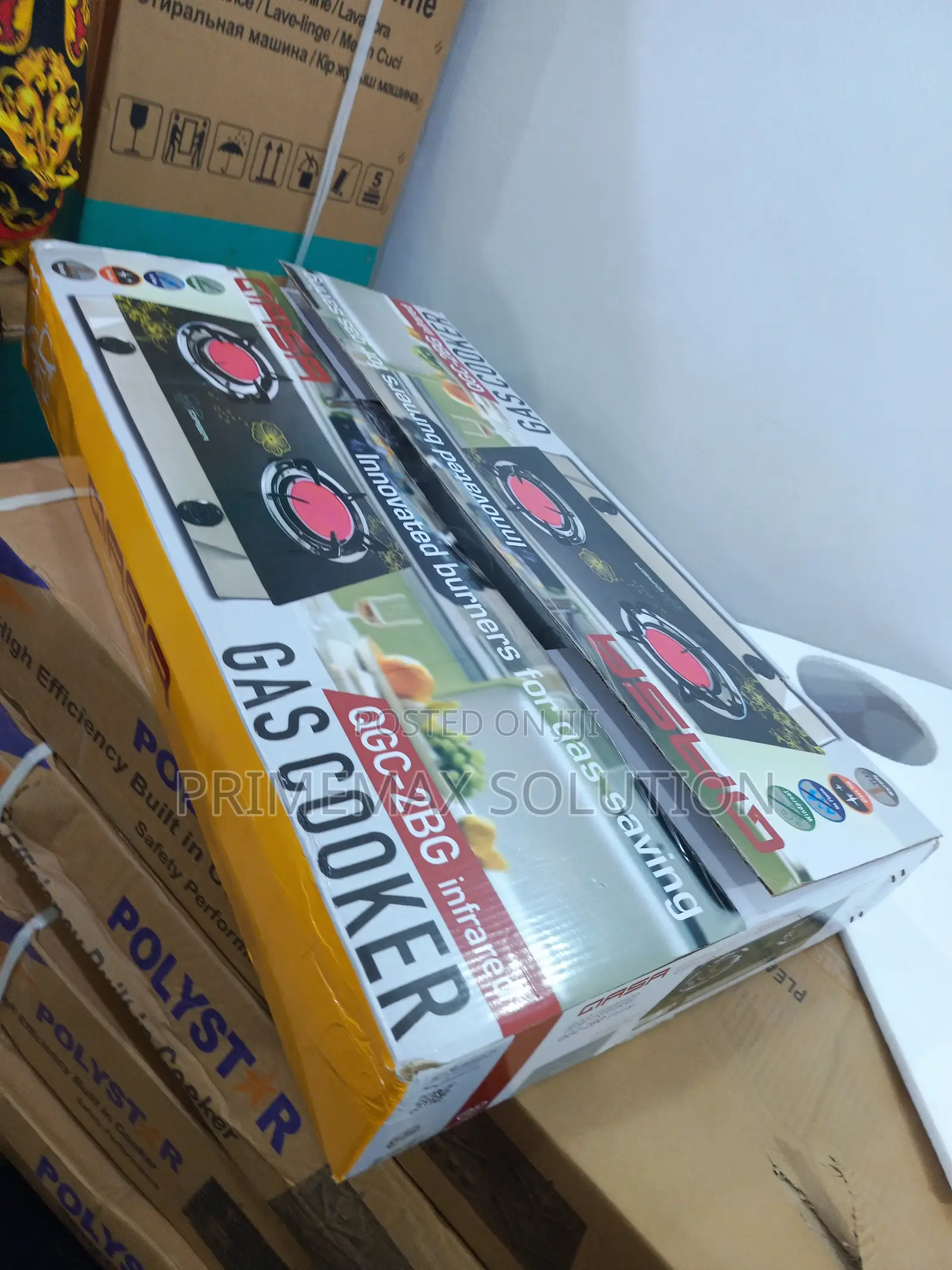 Affordable Qasa 2 Burner Gas Cooker for Everyday Use