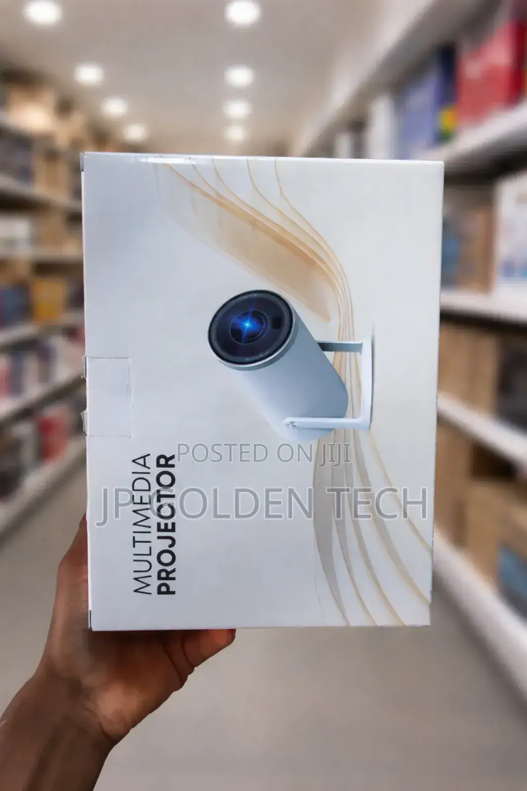 The Item Shown Is the Hy300 Mini Projector.