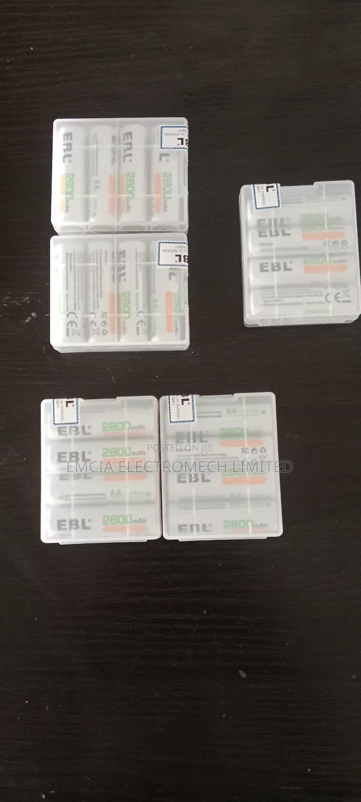 Ebl Aa 2800 Mah, Rechargeable Batteries, 1.2v (4 Units In A Pack)