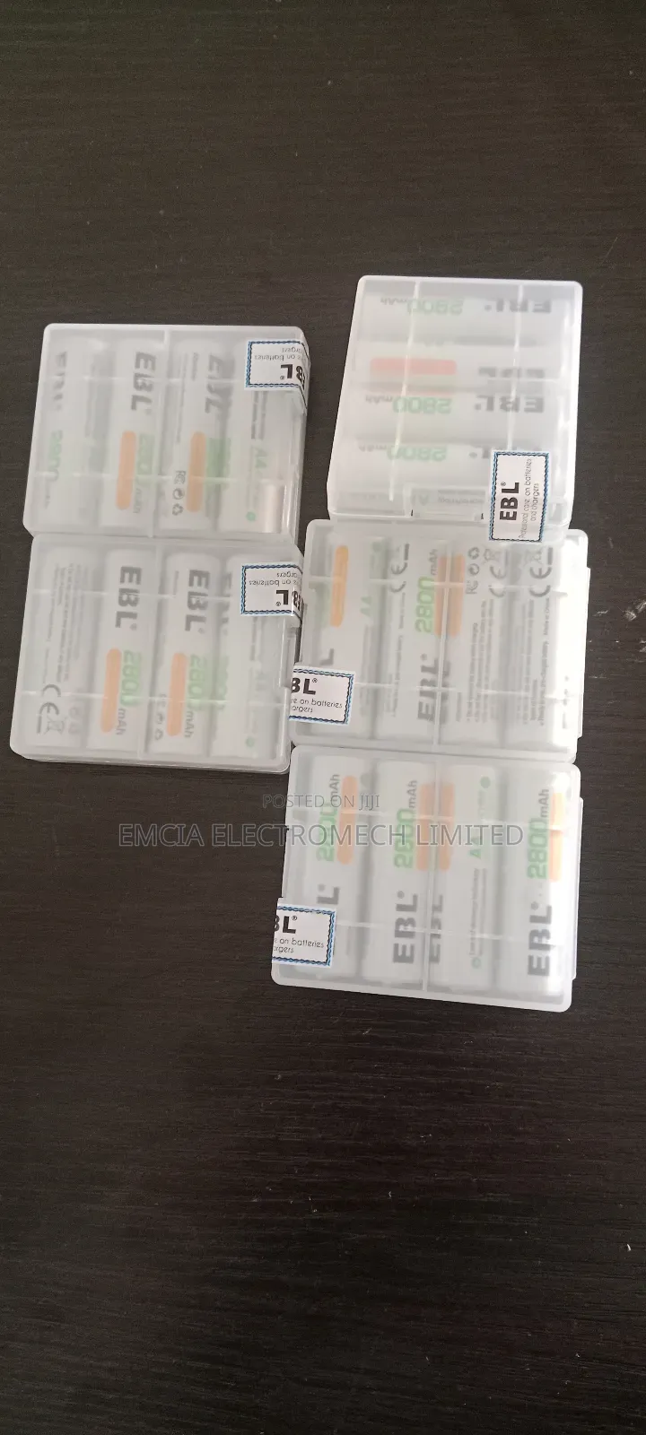 Ebl Aa 2800 Mah, Rechargeable Batteries, 1.2v (4 Units In A Pack)