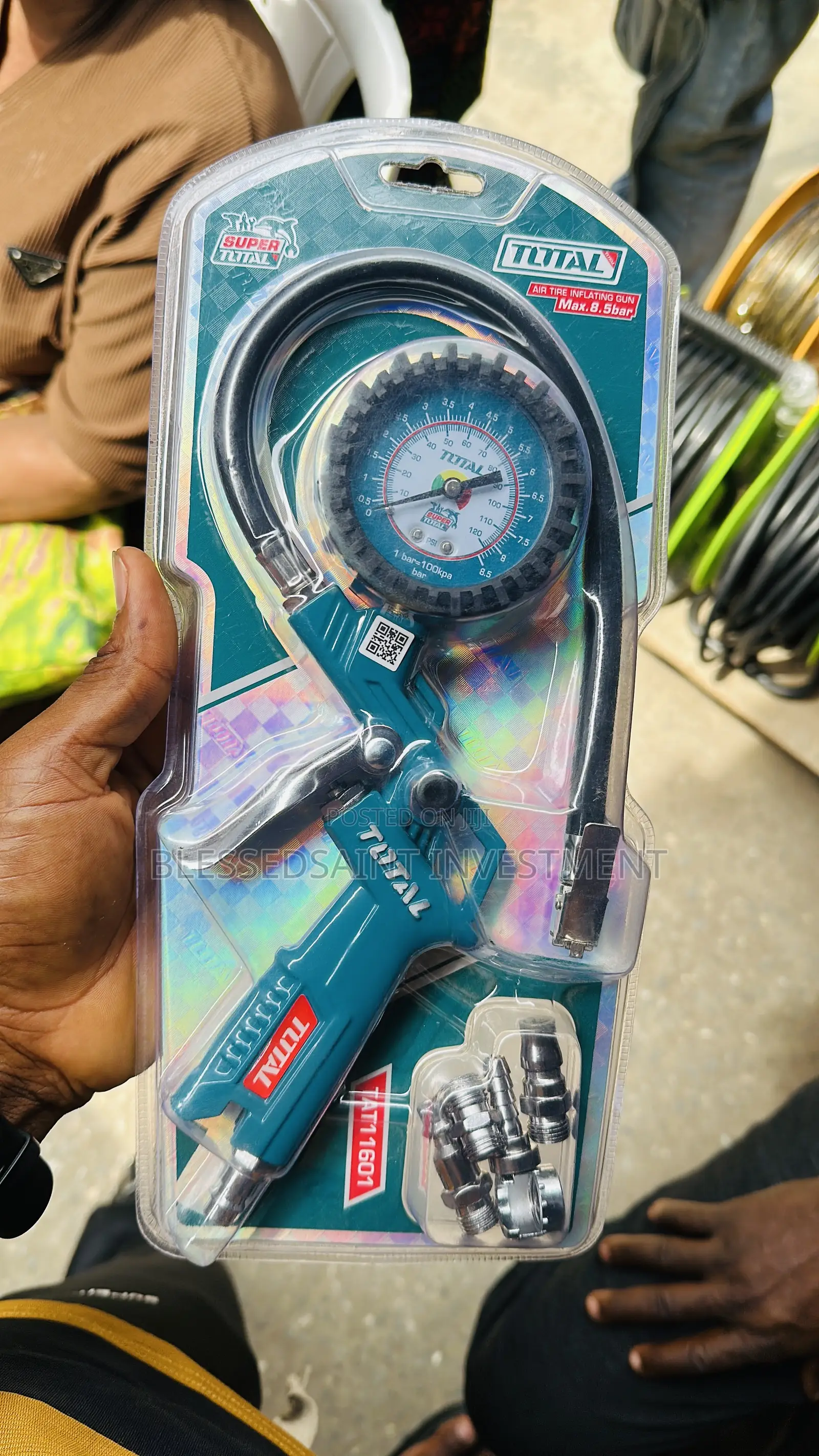 Total Inflating Gun Max 8.5 Bar