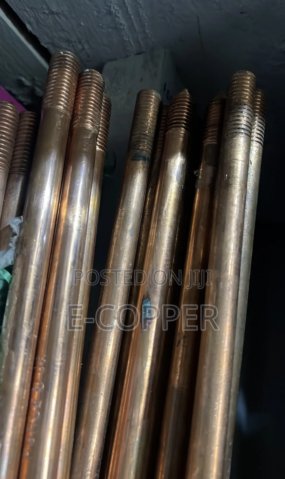 Copper Earth Rod 100%