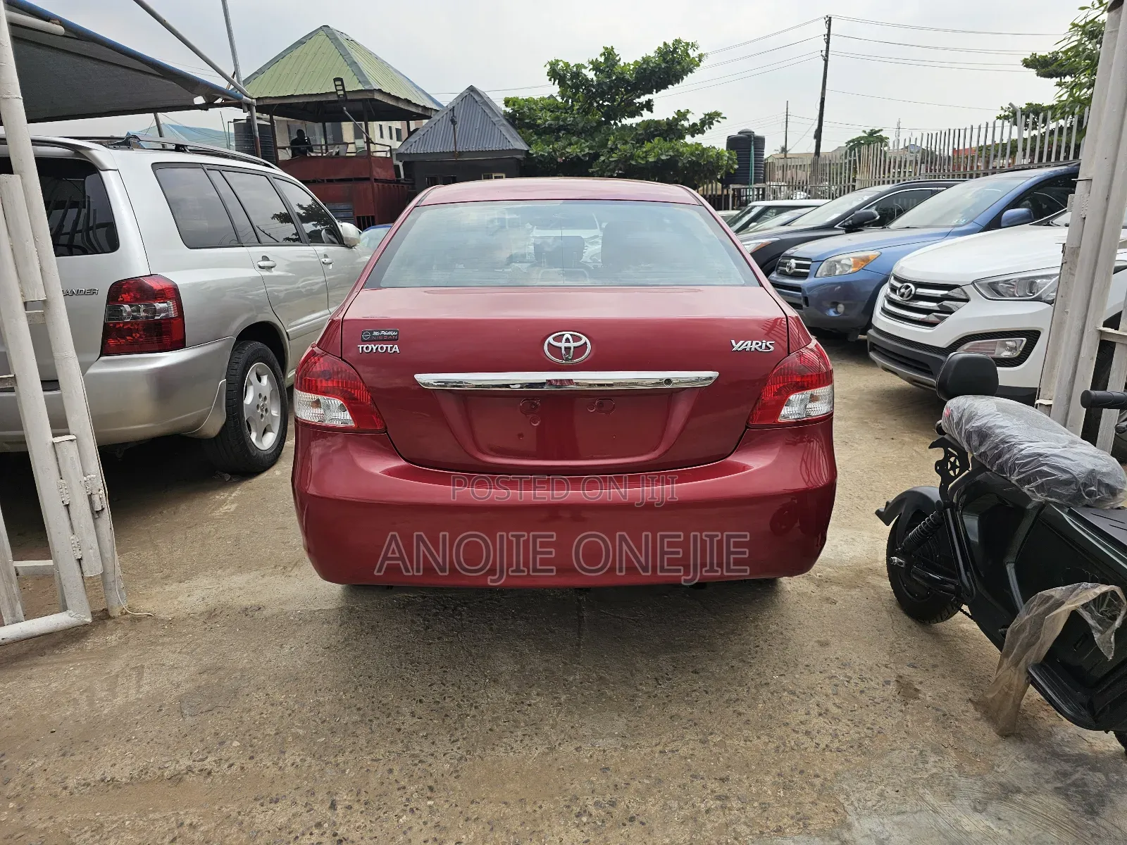 Toyota Yaris 1.5 S Automatic 2009 Red