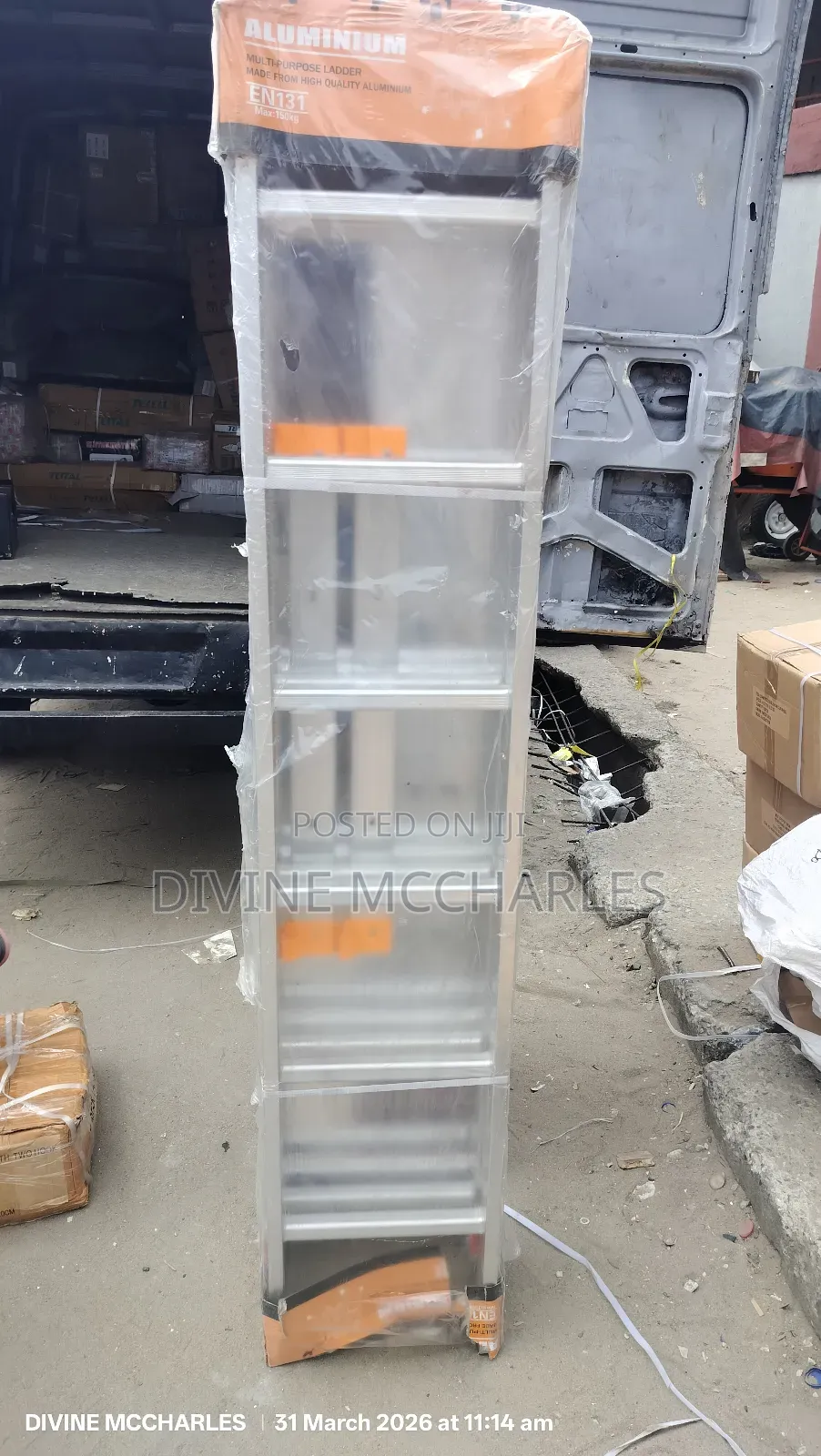 Aluminum Folding Ladder