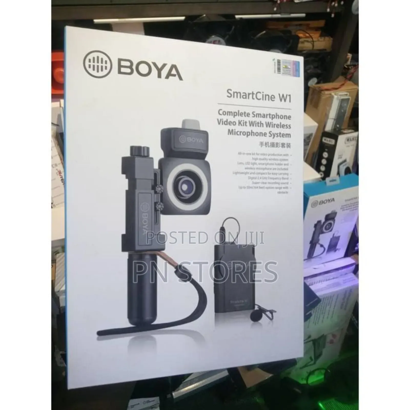 Boya Smartphone Video Kit With Wireless Microphone System