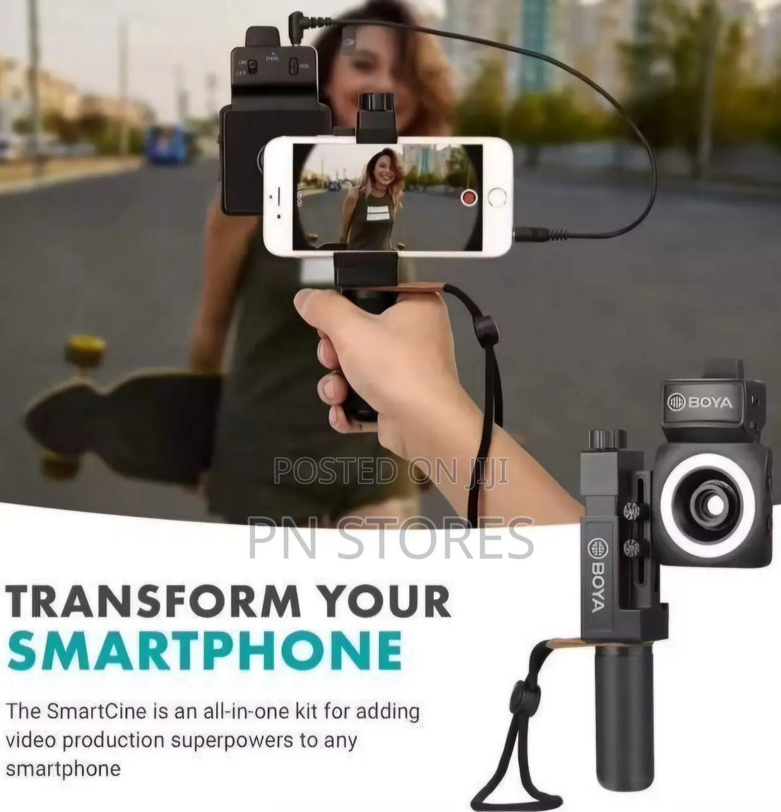 Boya Smartphone Video Kit With Wireless Microphone System