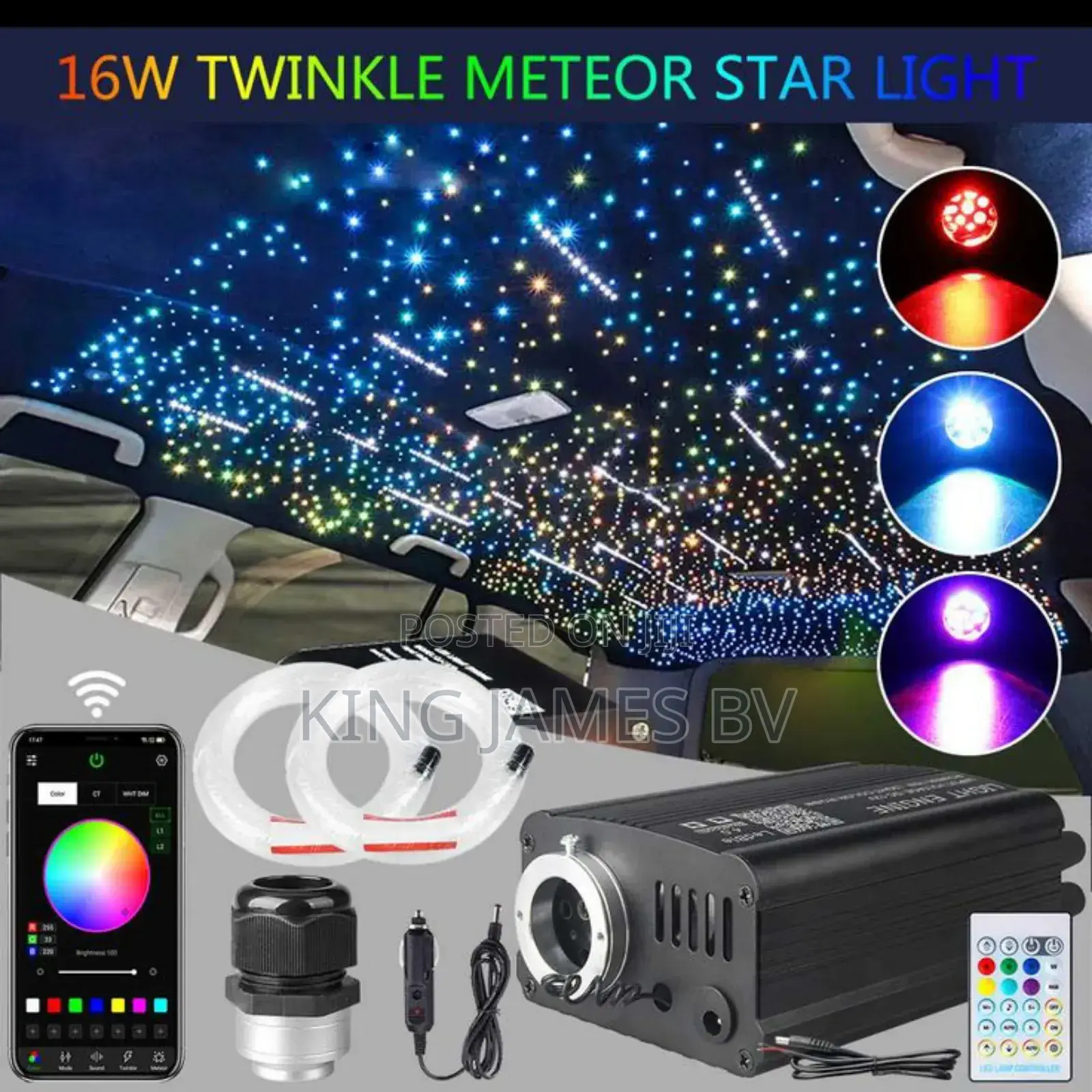 Twinkle Shooting Star Fiber Optic Star Light