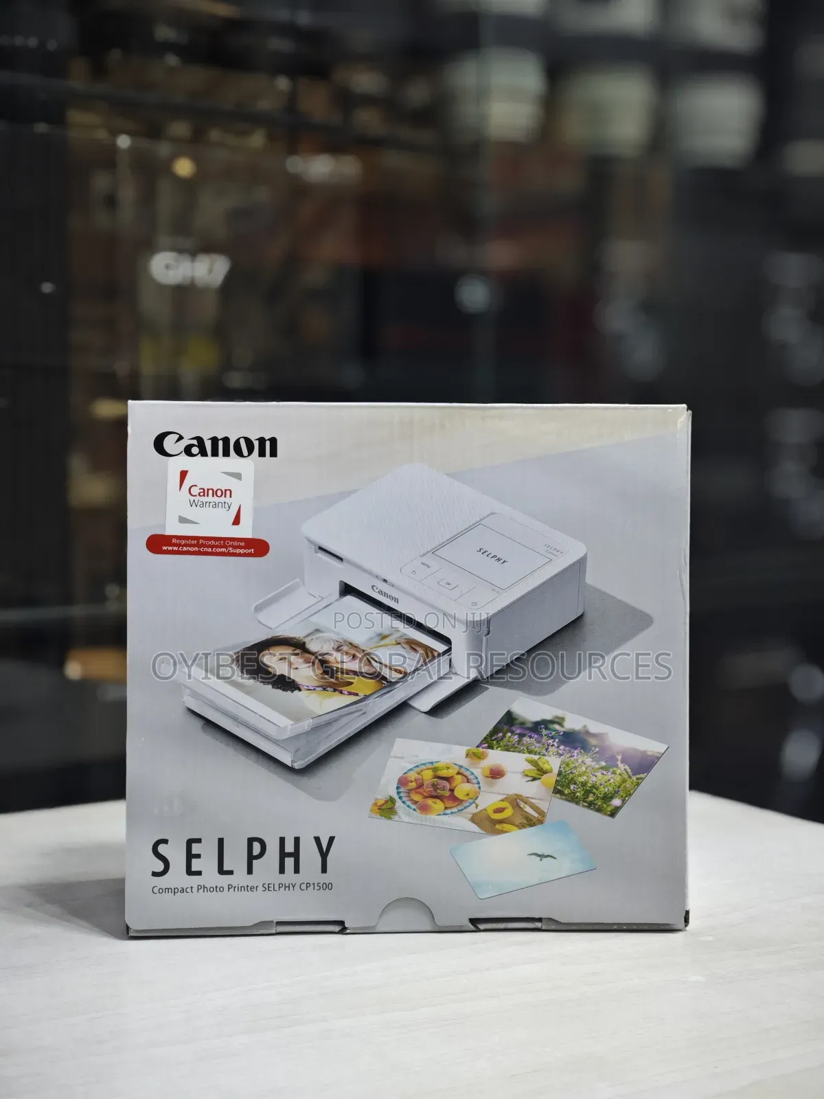 Canon Selephy Compact Photo Printer Cp 1500