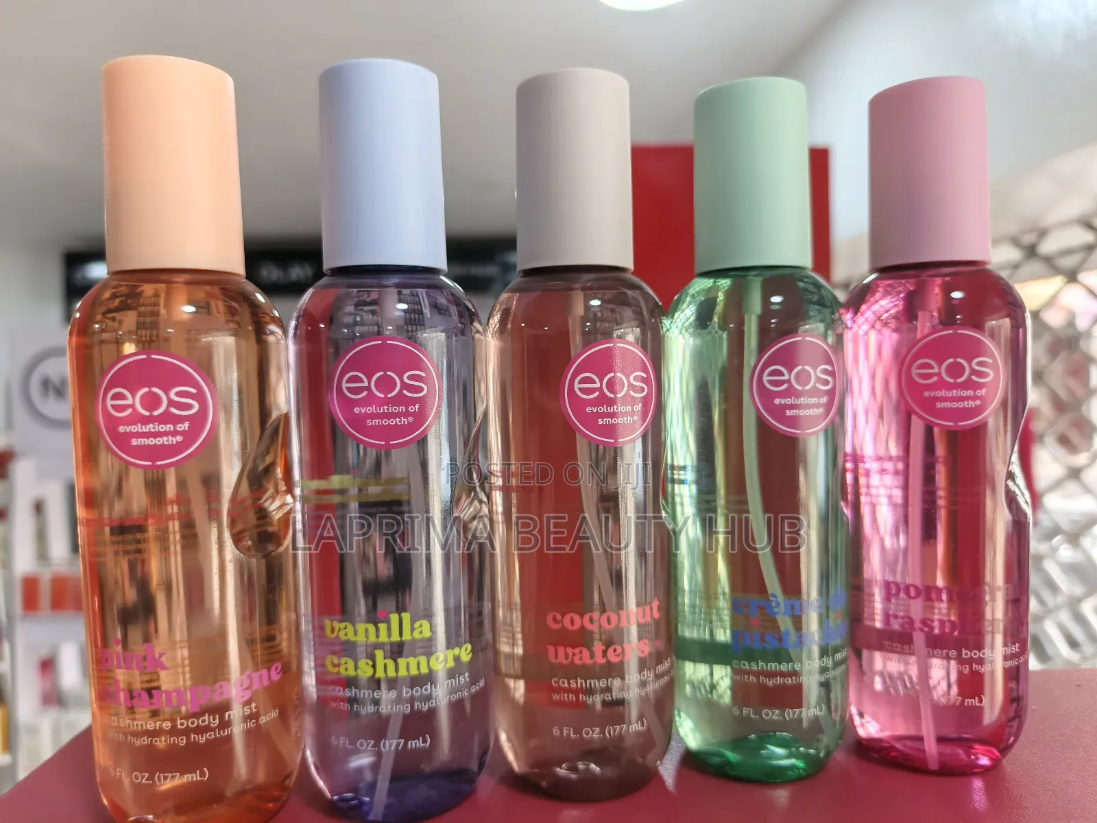 Eos Cashmere Body Mists