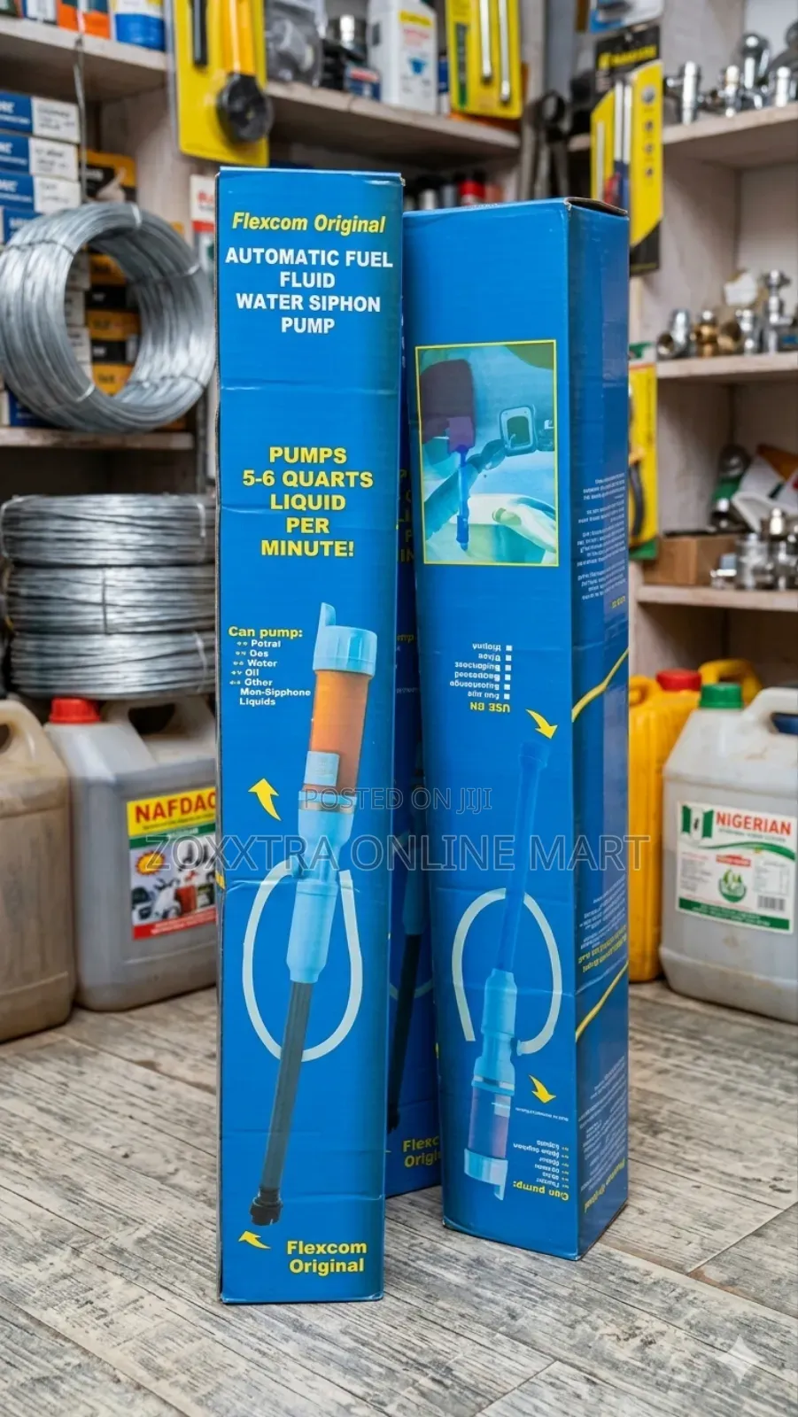 Automatic Fuel and Water Siphon Pump