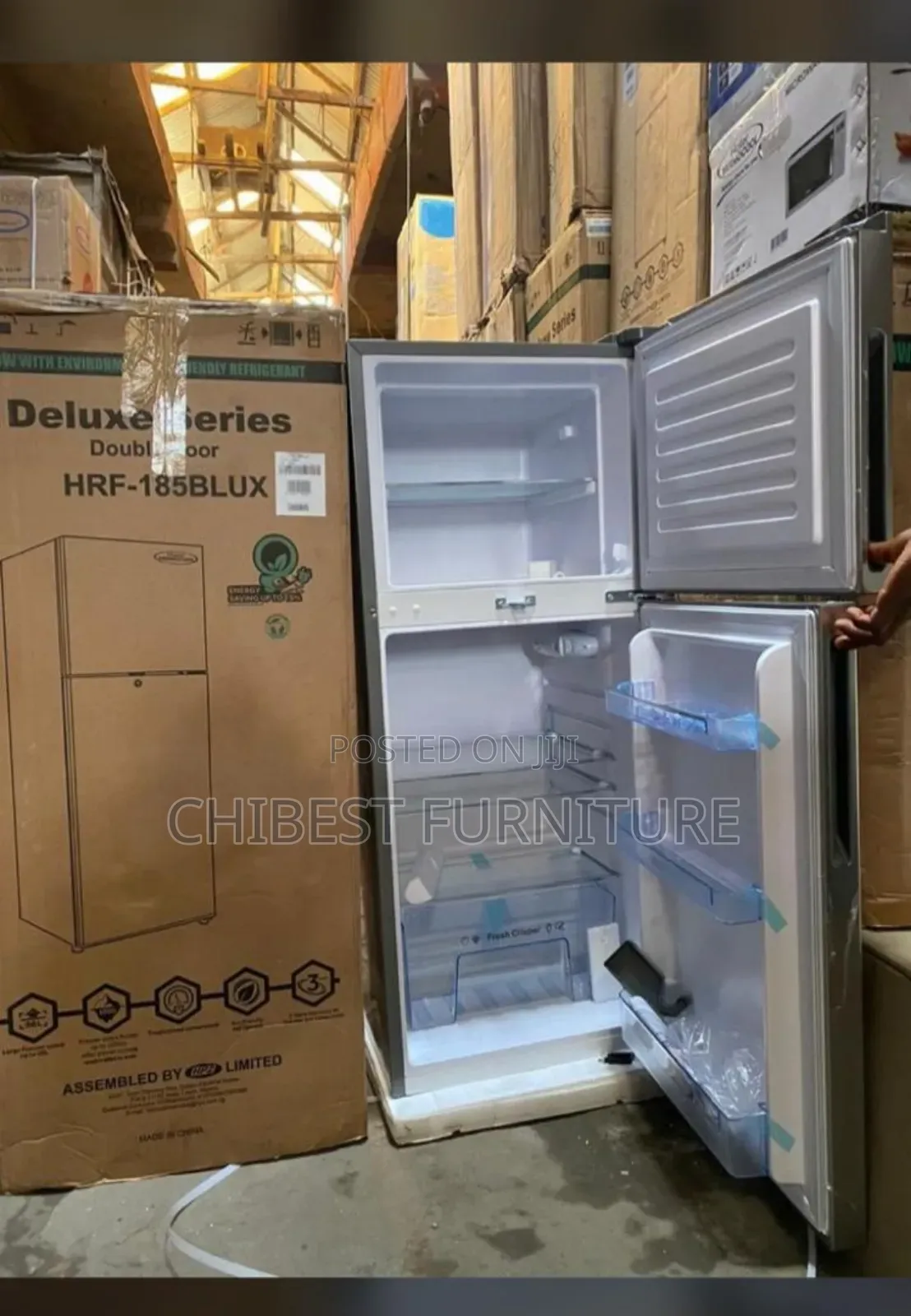 Brand New Hiaer Thermocool Double Door Refrigerator