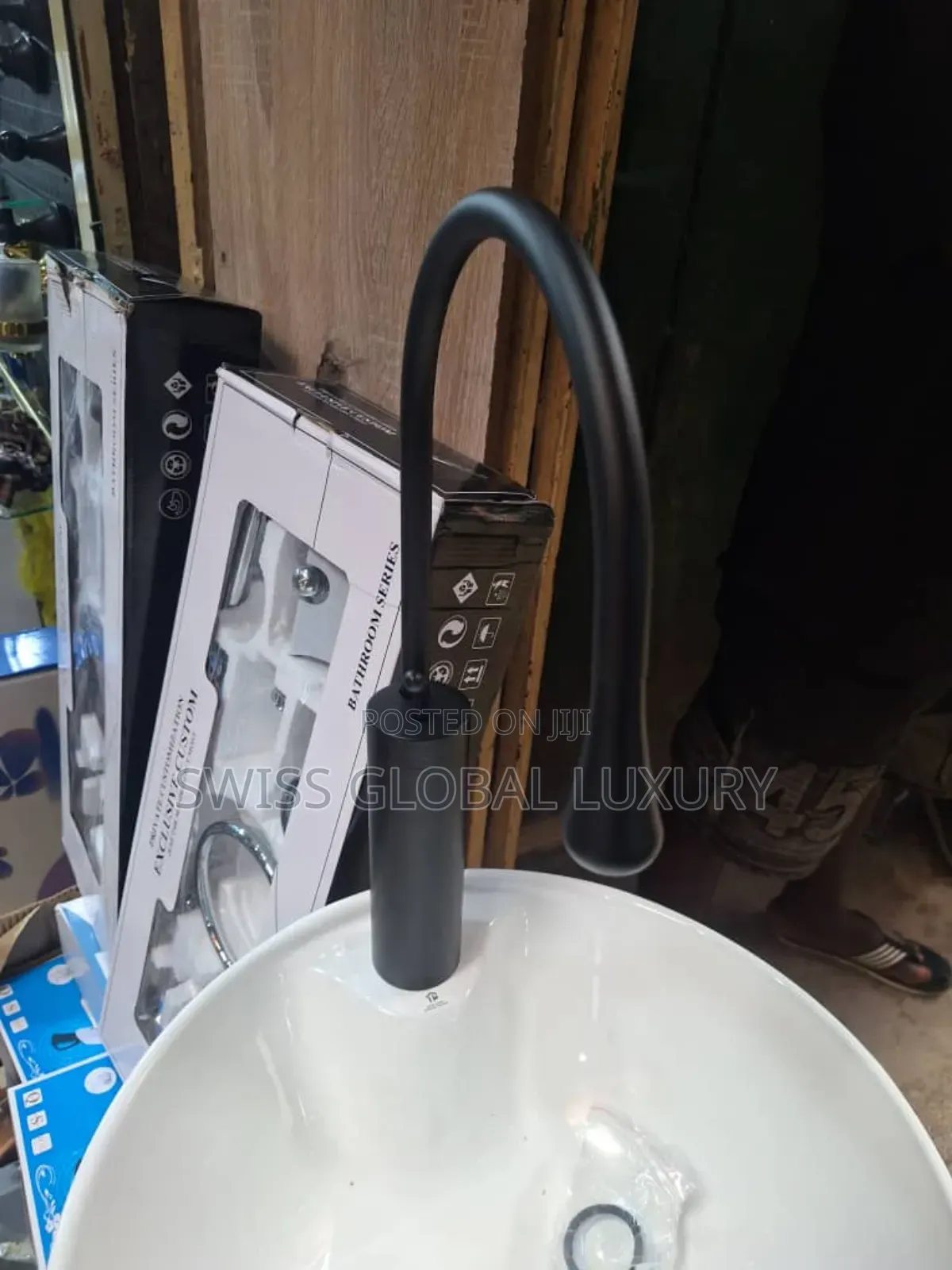 Long Neck Basin Mixer Tap