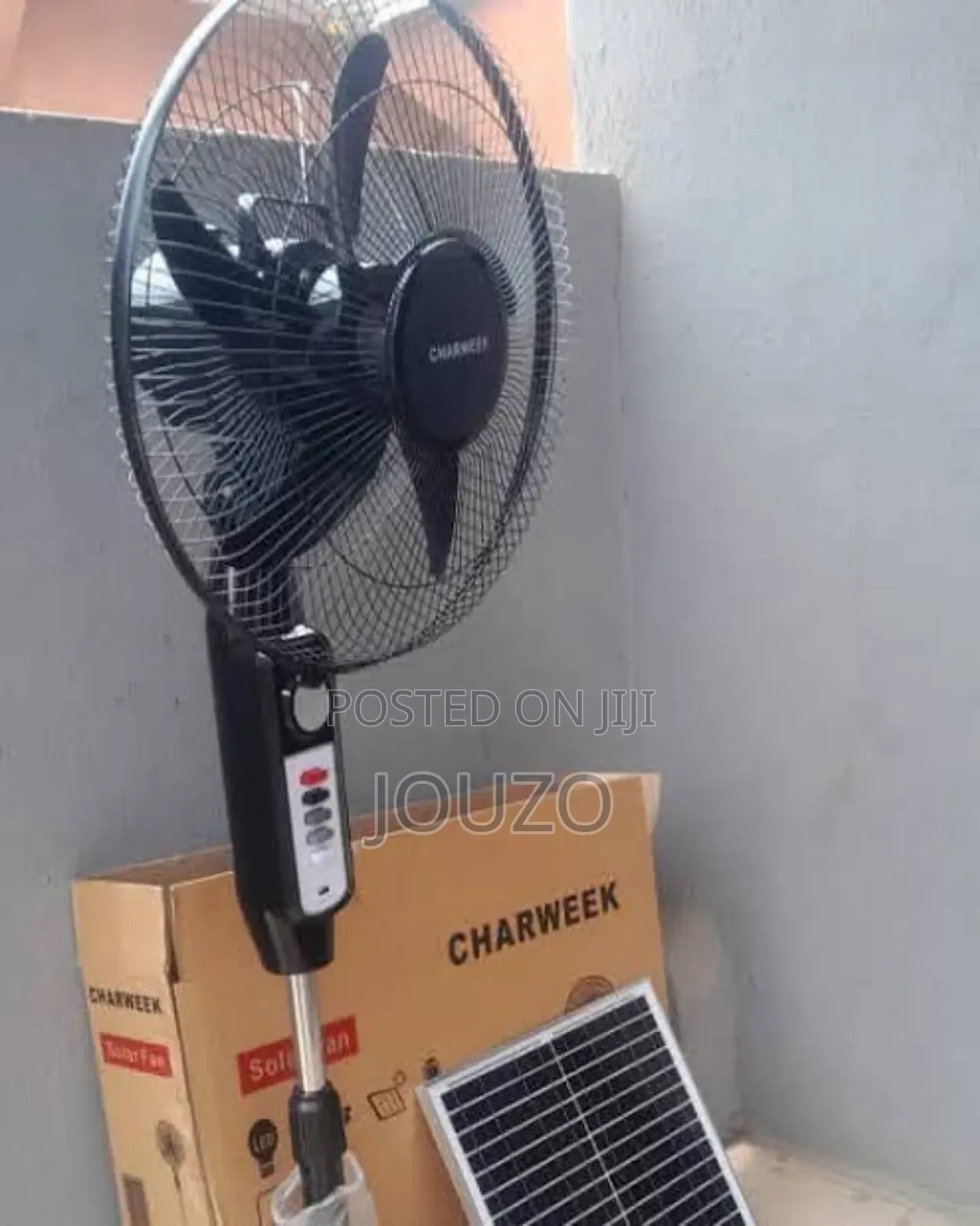Charweek Solar Fan