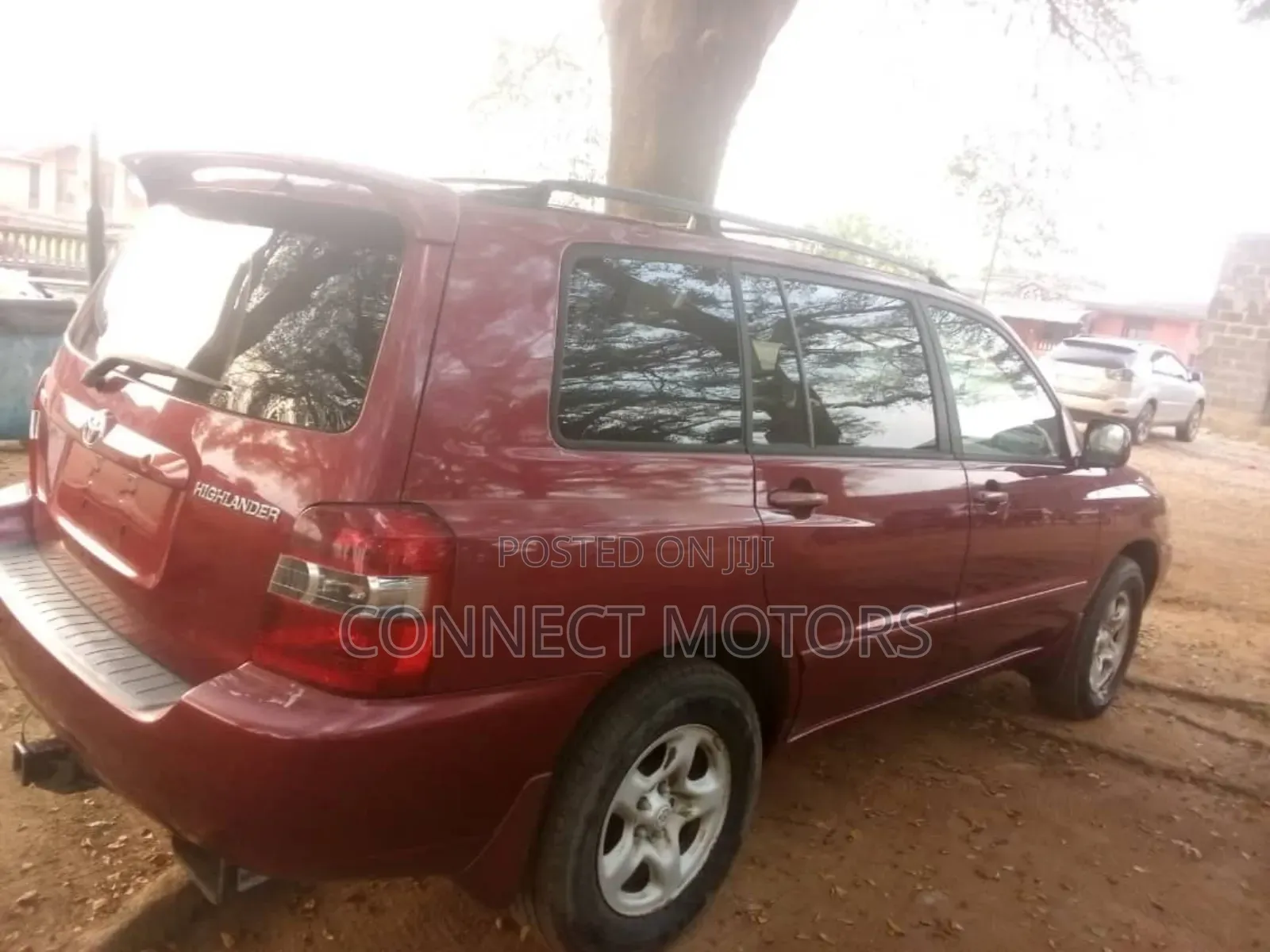 Toyota Highlander 2007 Maroon