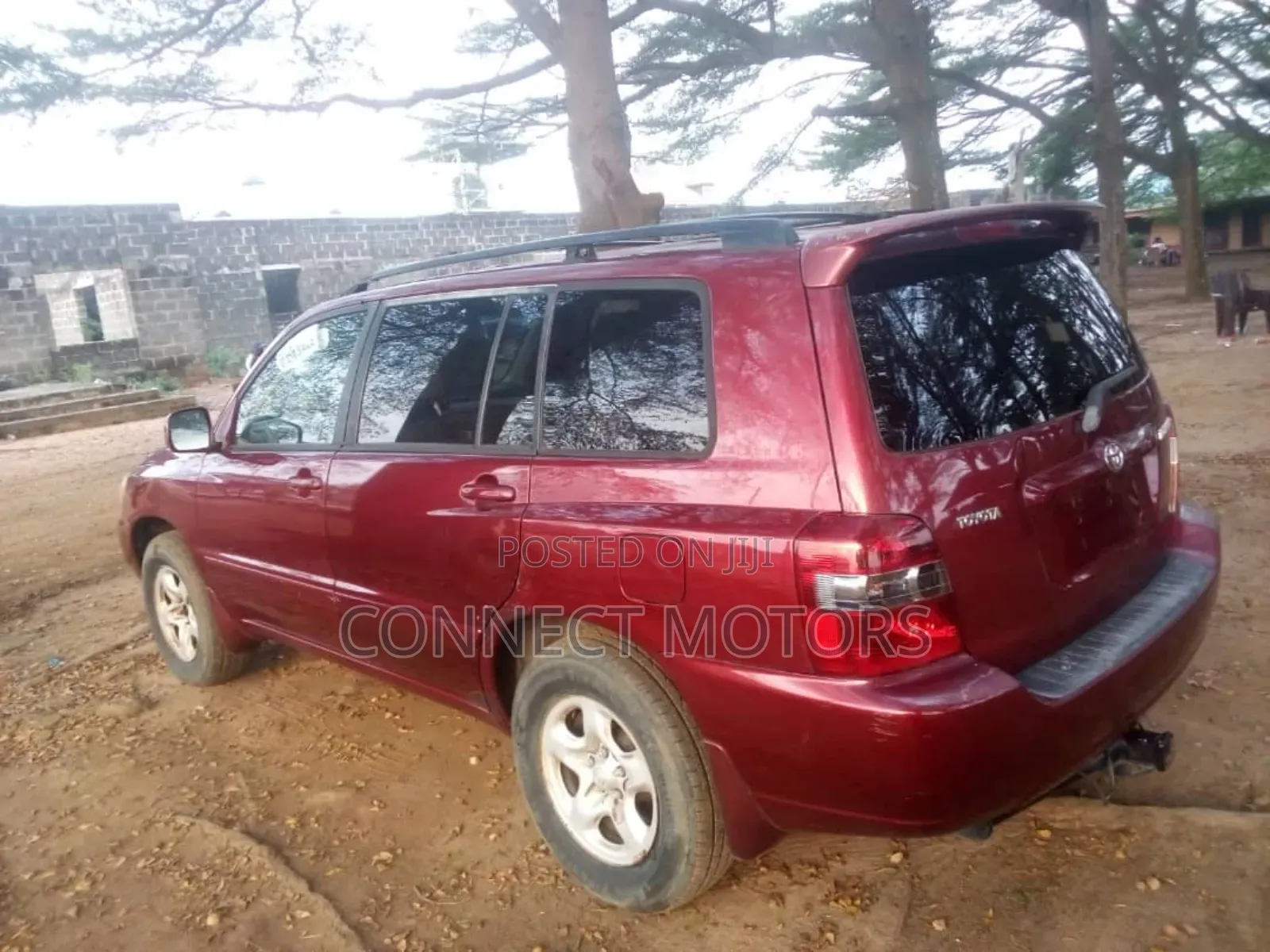 Toyota Highlander 2007 Maroon