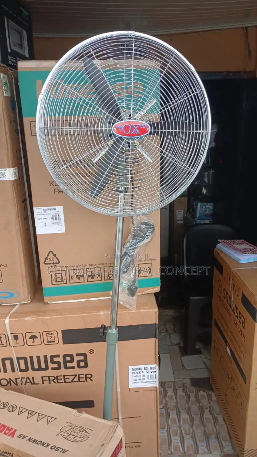 Ox Standing Fan