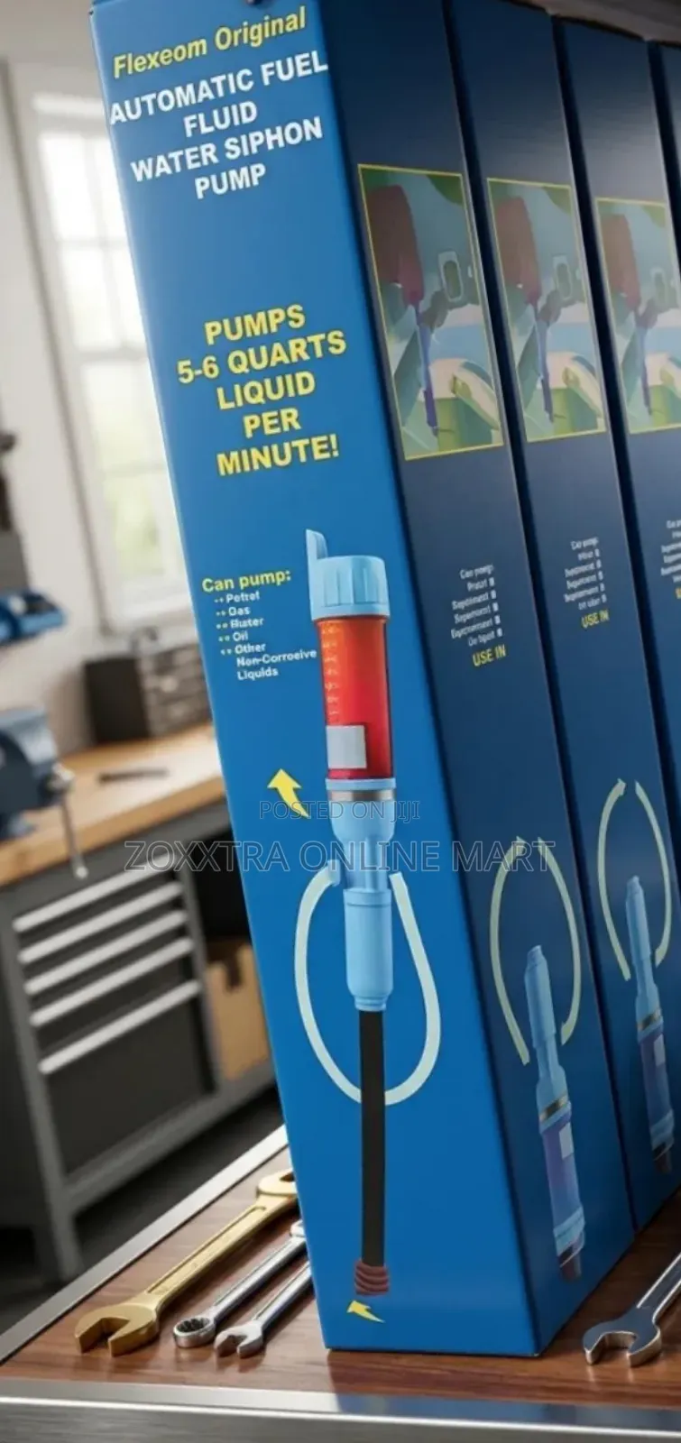 Automatic Fuel and Water Siphon Pump