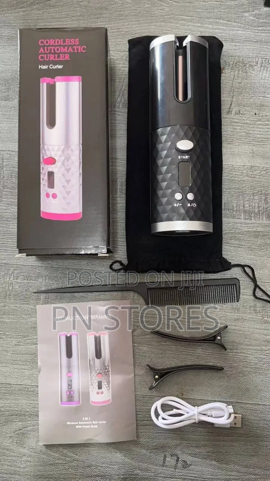 Rechargeable Cordless Professional Hair Curler