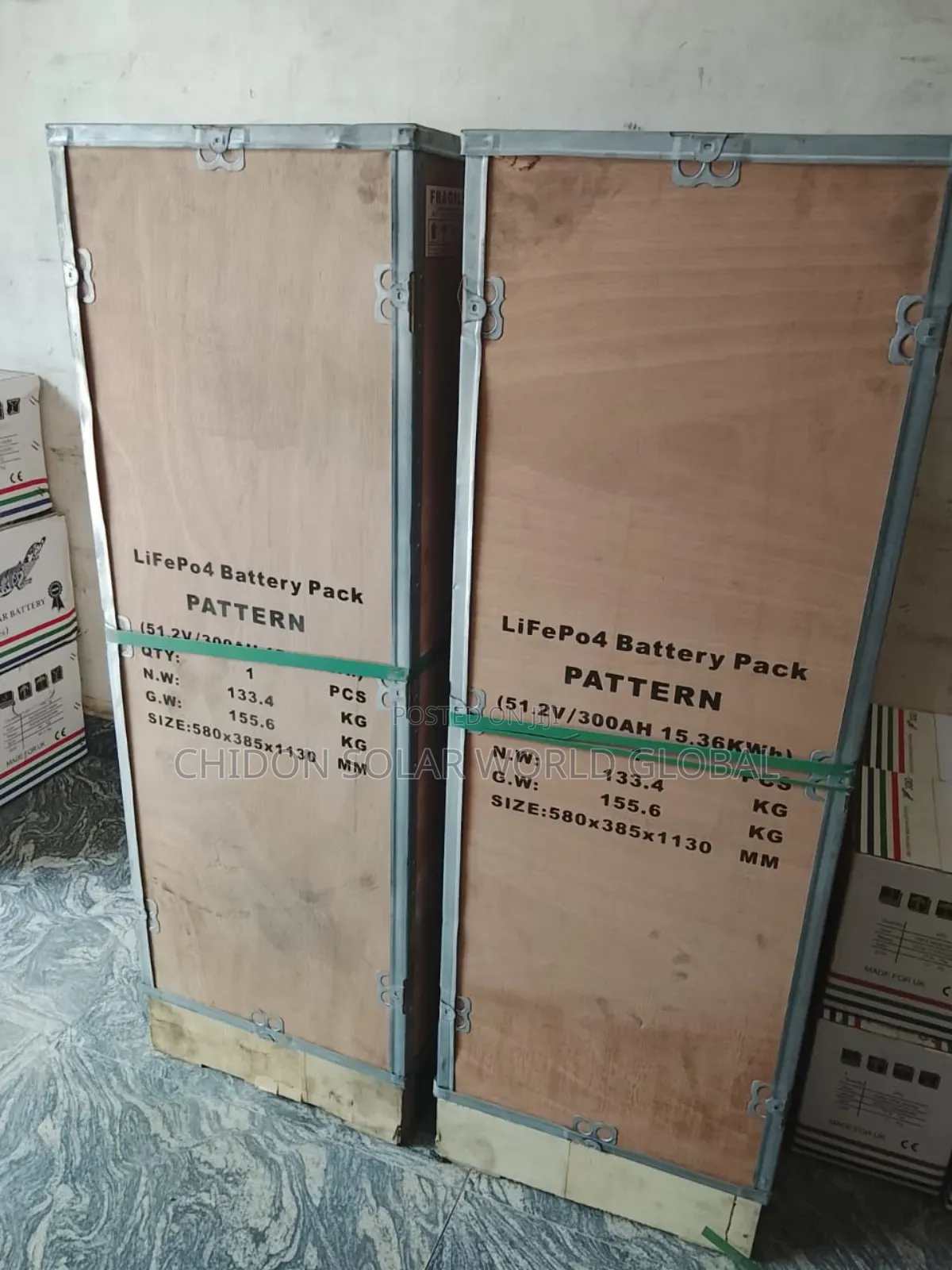 15kwh 300ah 51.2v Solar Lithium Ion Battery