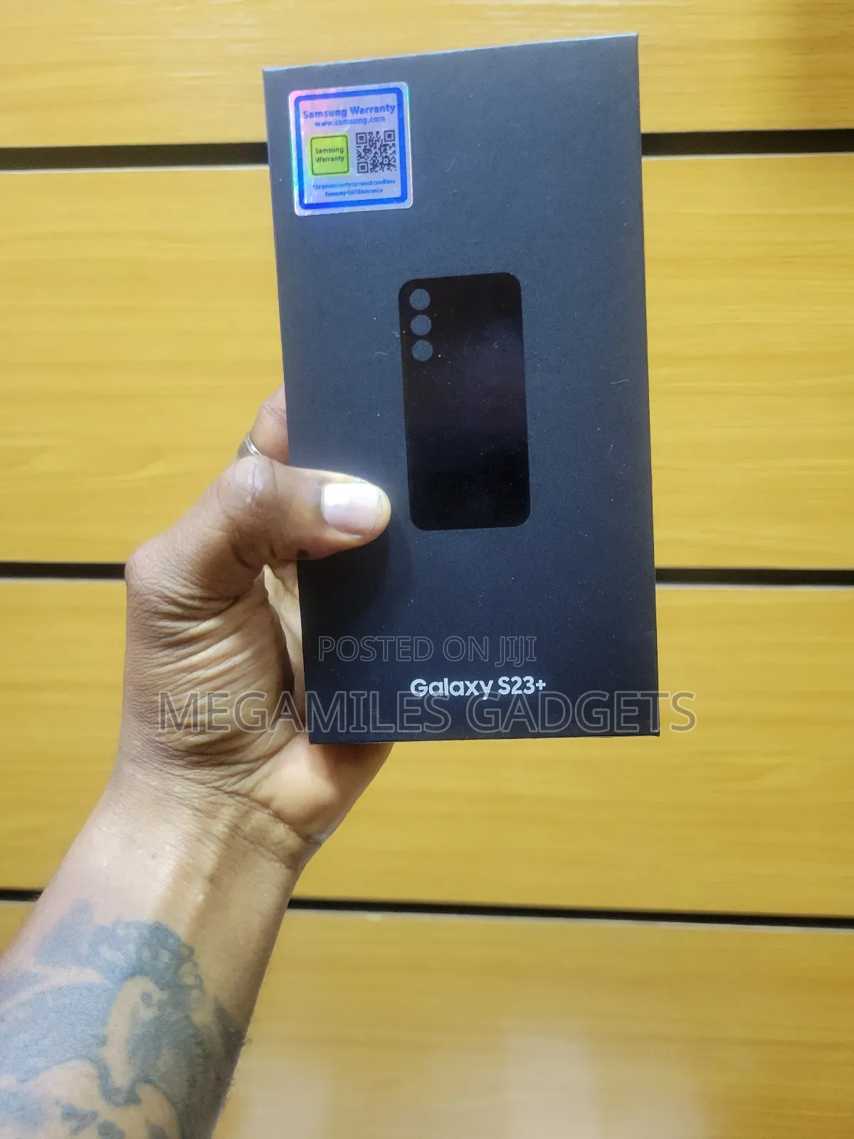 New Samsung Galaxy S23 Plus 256 GB Black