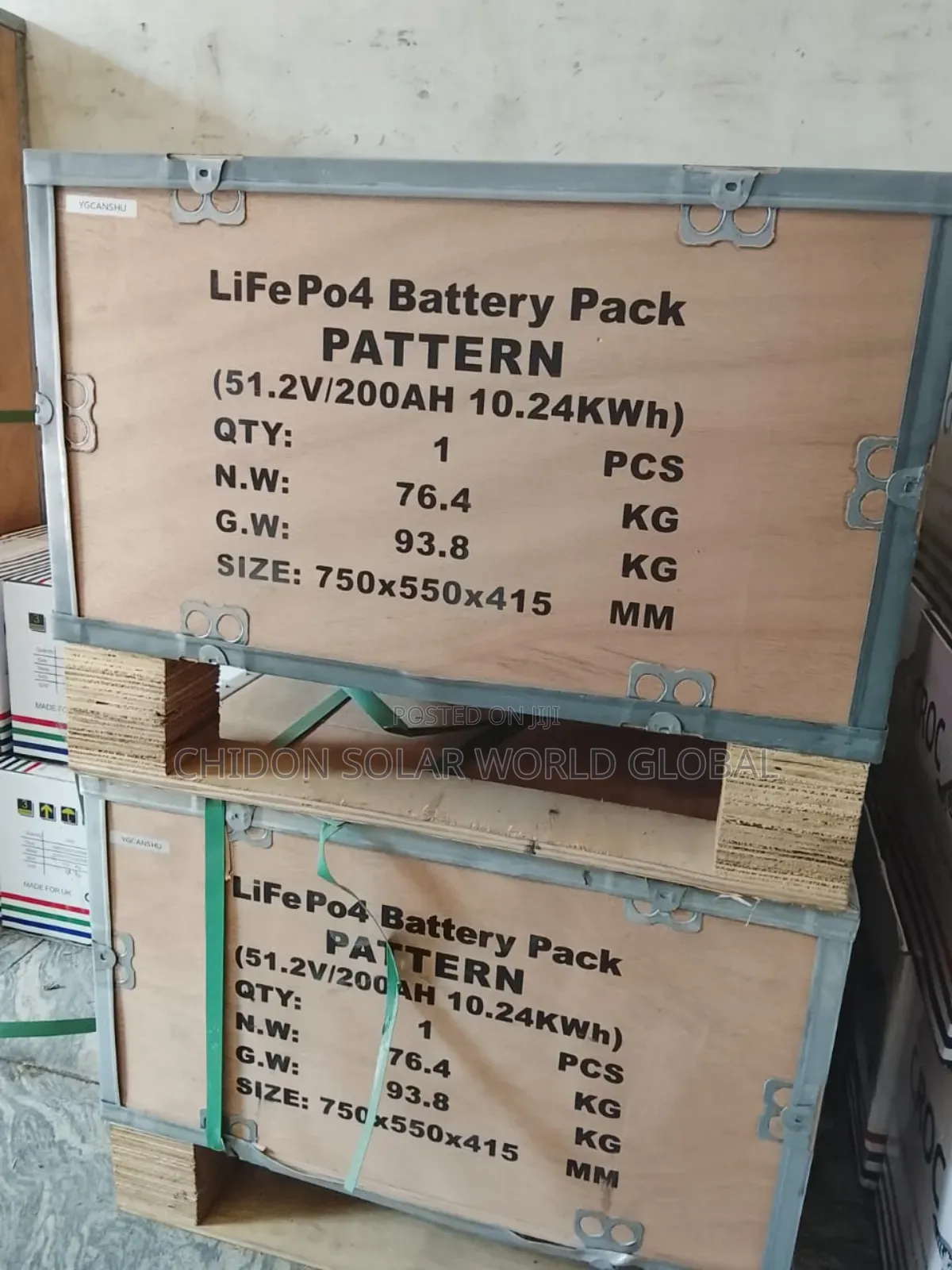 Pattern Solar Lithium Ion Battery 10kwh 51.2v
