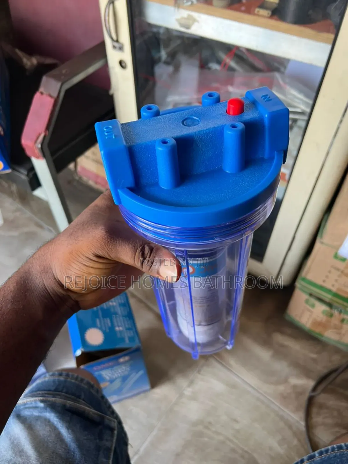10-Inch Transparent Standard Water Filter Housing