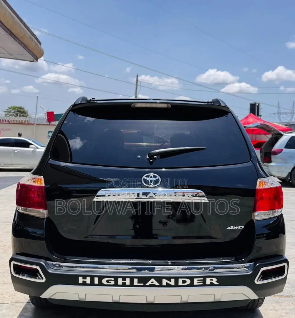 Toyota Highlander Limited 2012 Black