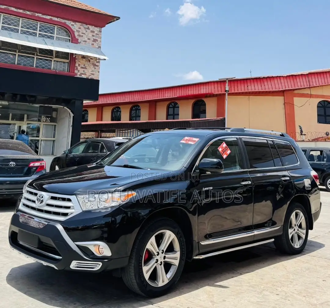 Toyota Highlander Limited 2012 Black