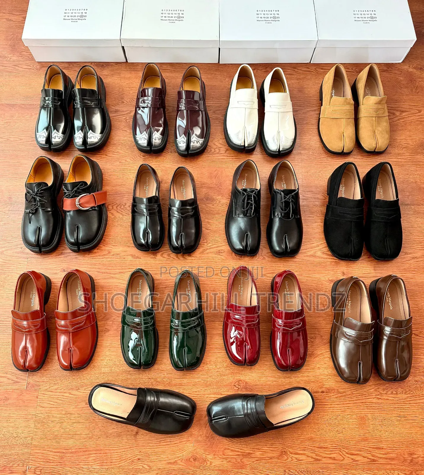 Maison Margiela Tabi Loafers and Mules in 11 Variants