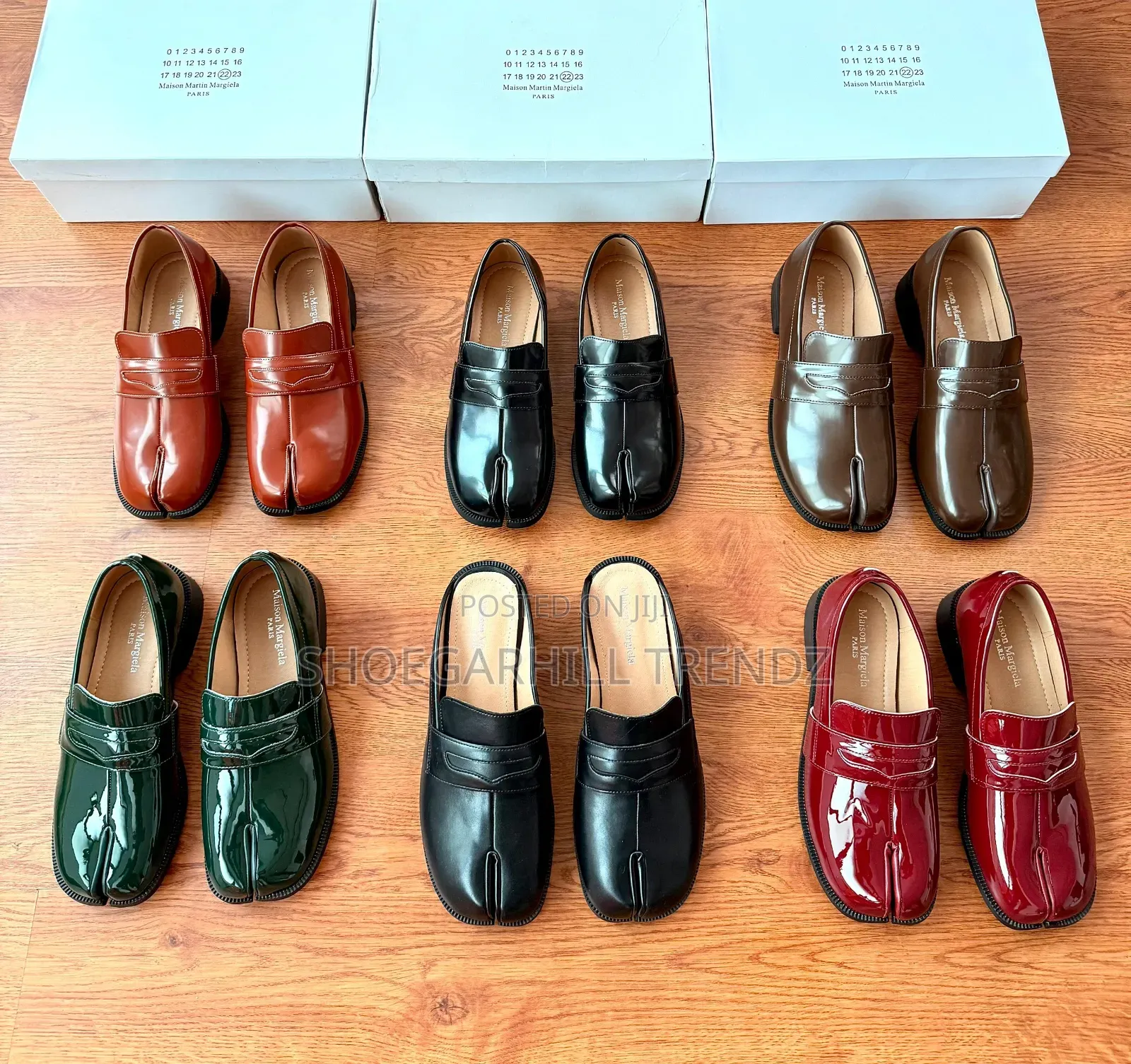 Maison Margiela Tabi Loafers and Mules in 11 Variants