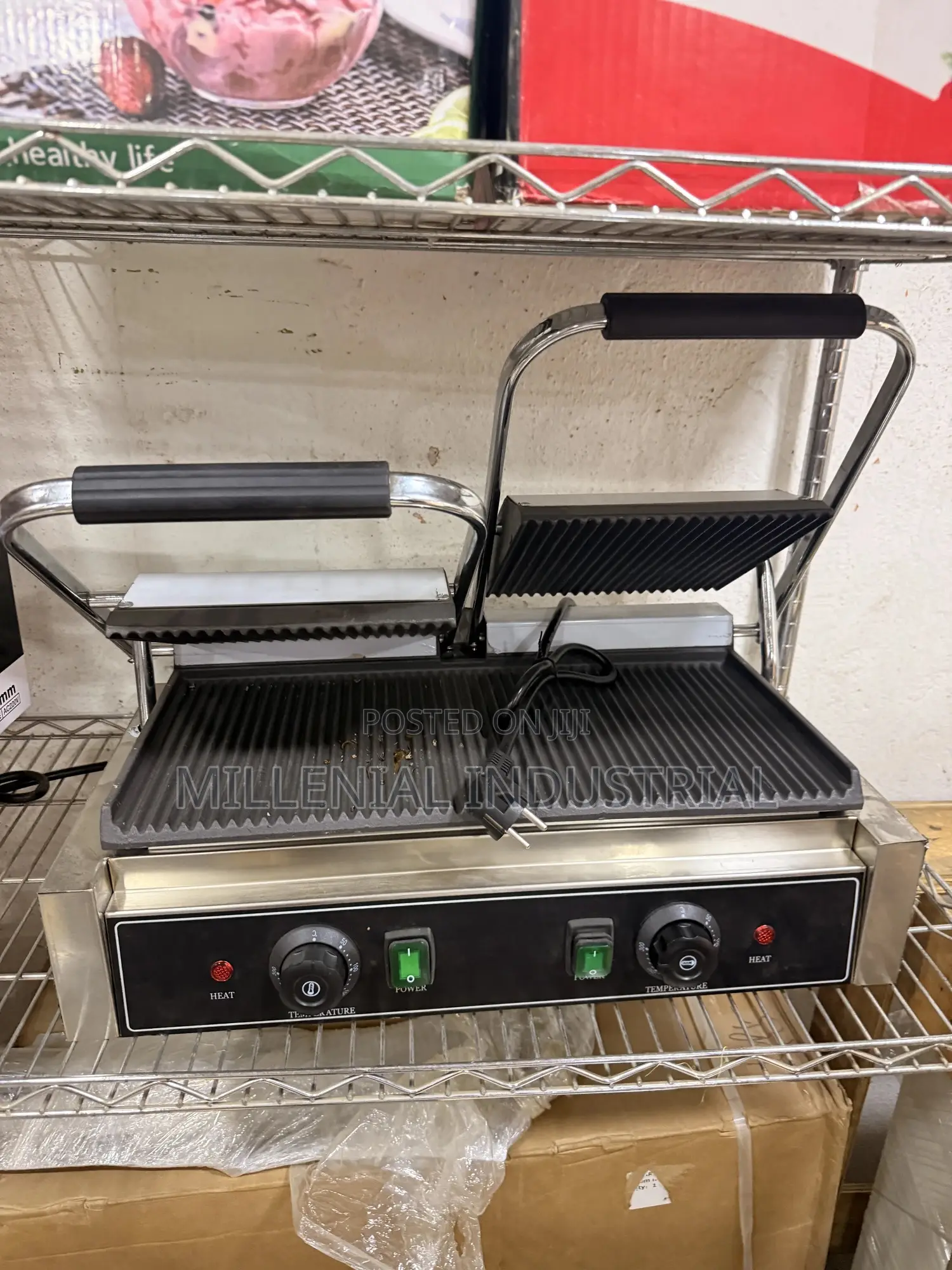 Double Contact Grill Toaster
