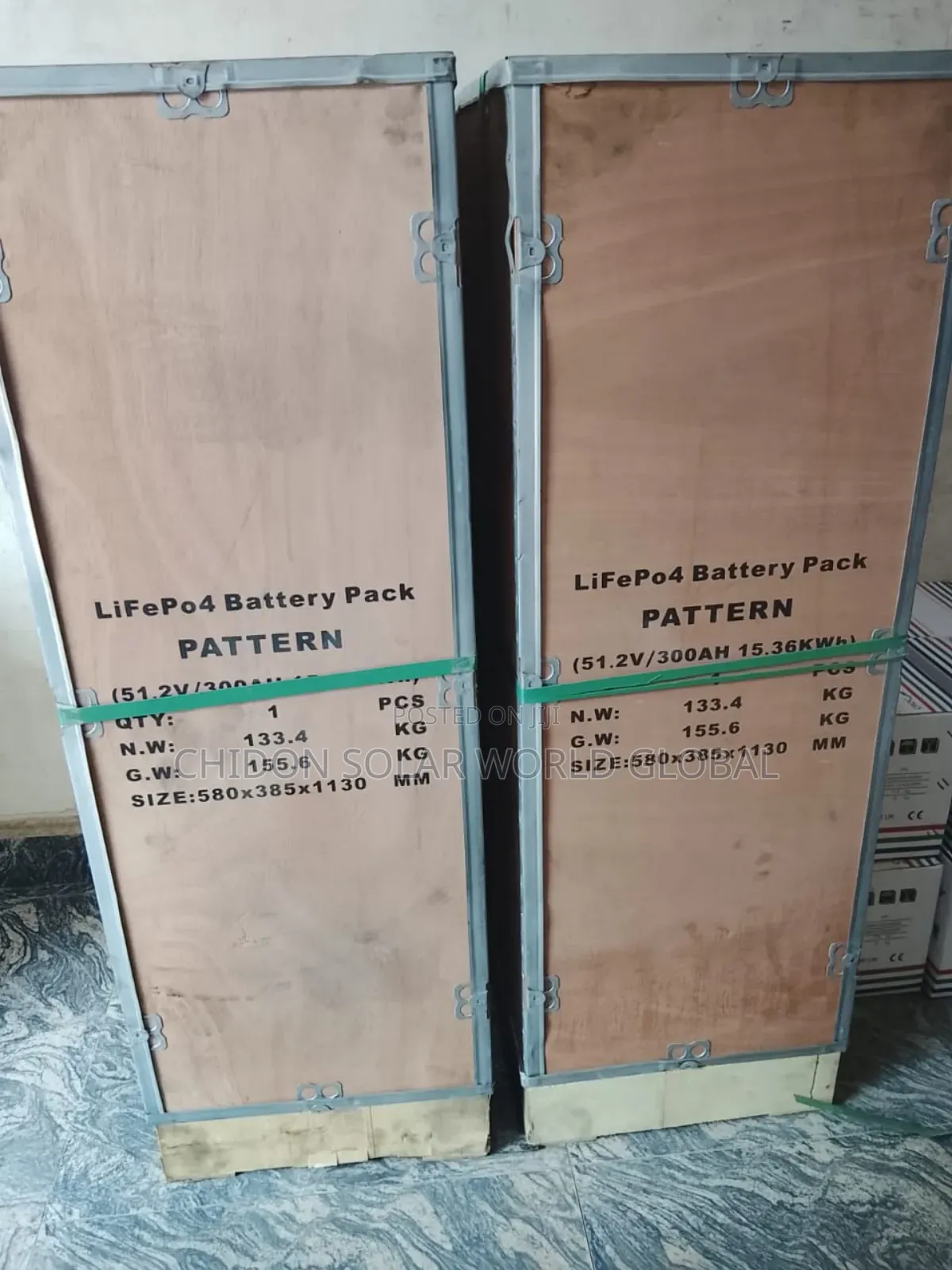 15kwh 51.2v 300ah Solar Lithium Battery