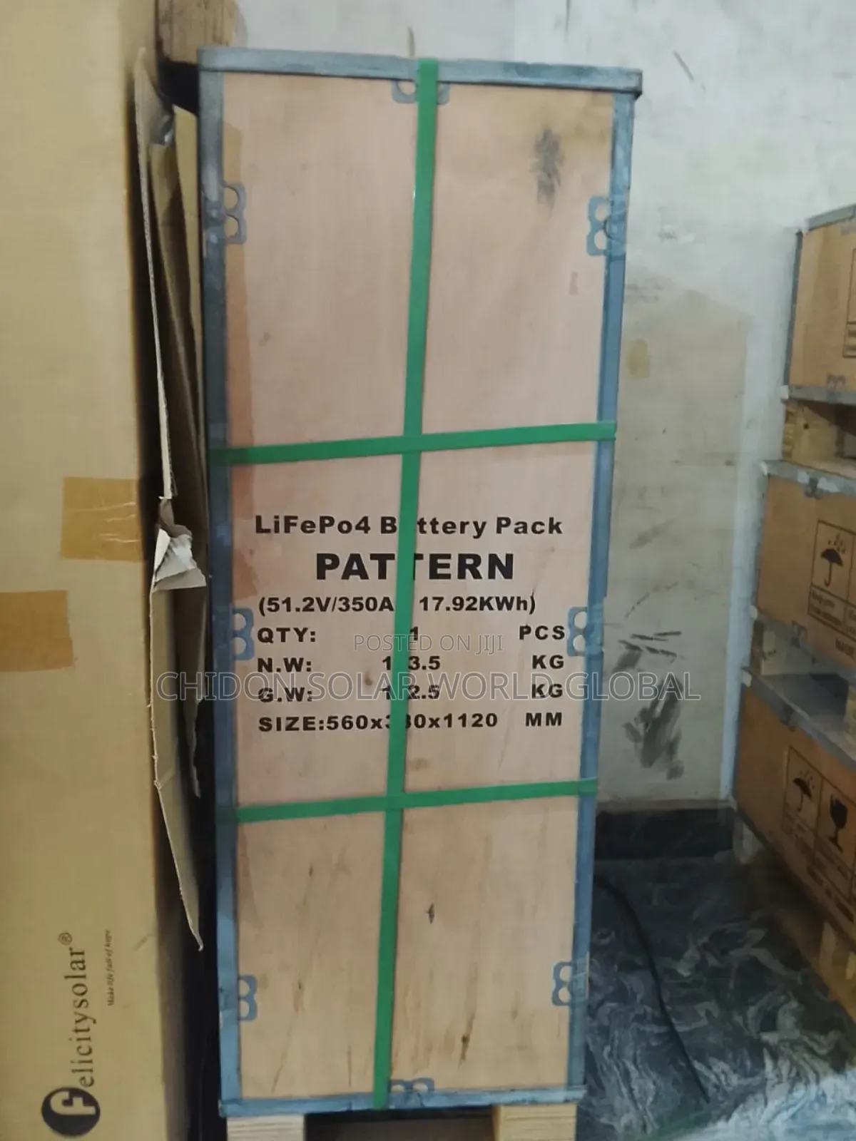 17.92kwh 51.2v Solar Lithium Battery