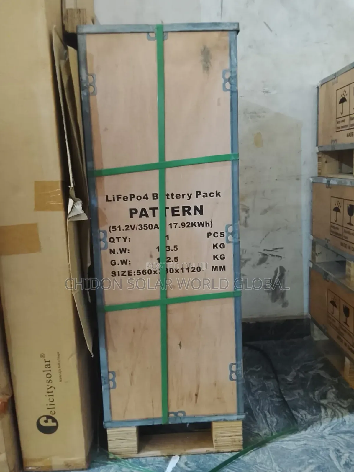 17.92kwh 51.2v Solar Lithium Battery